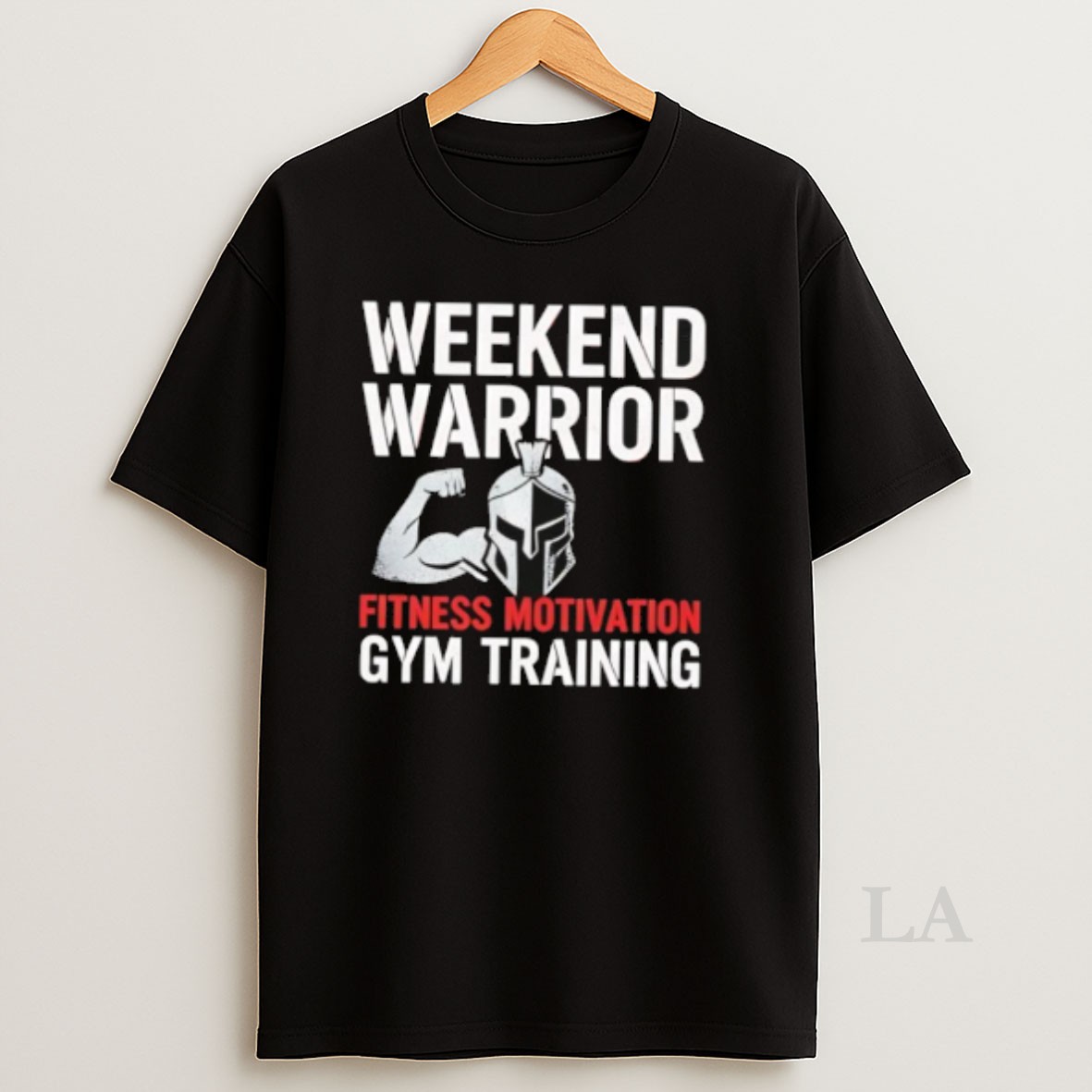 Original Weekend Warrior Fitness Motivation Gym Training Graphic Shirt