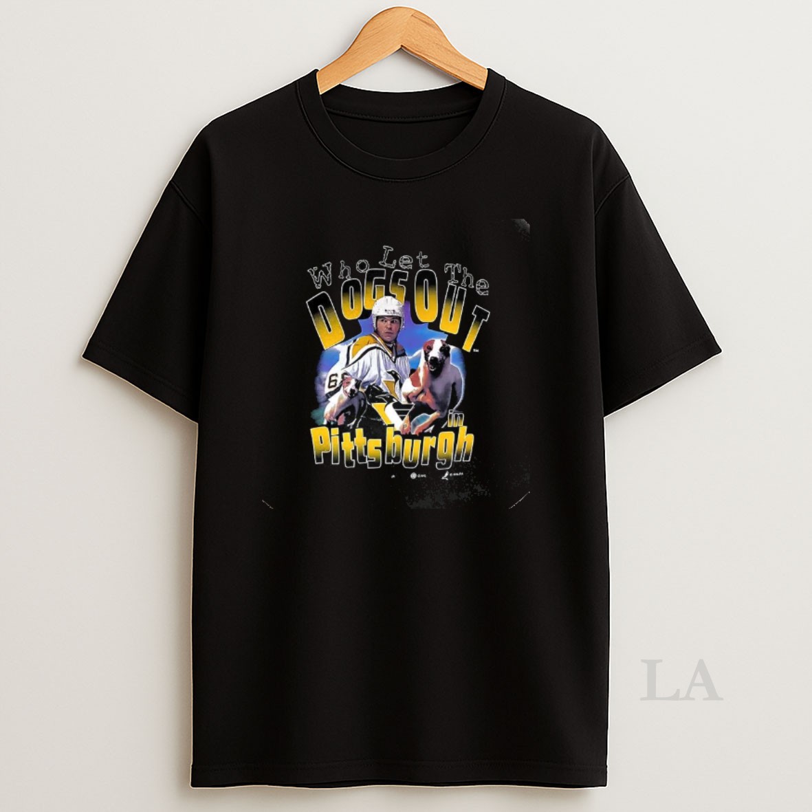 Original Who Let The Dogs Out In Pittsburgh Shirt