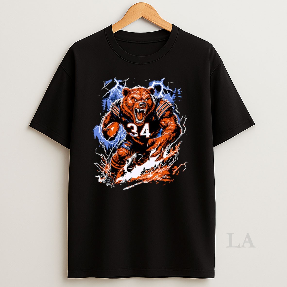 Original Windy City Beast Sweetness 34 Chicago Bears Logo Shirt