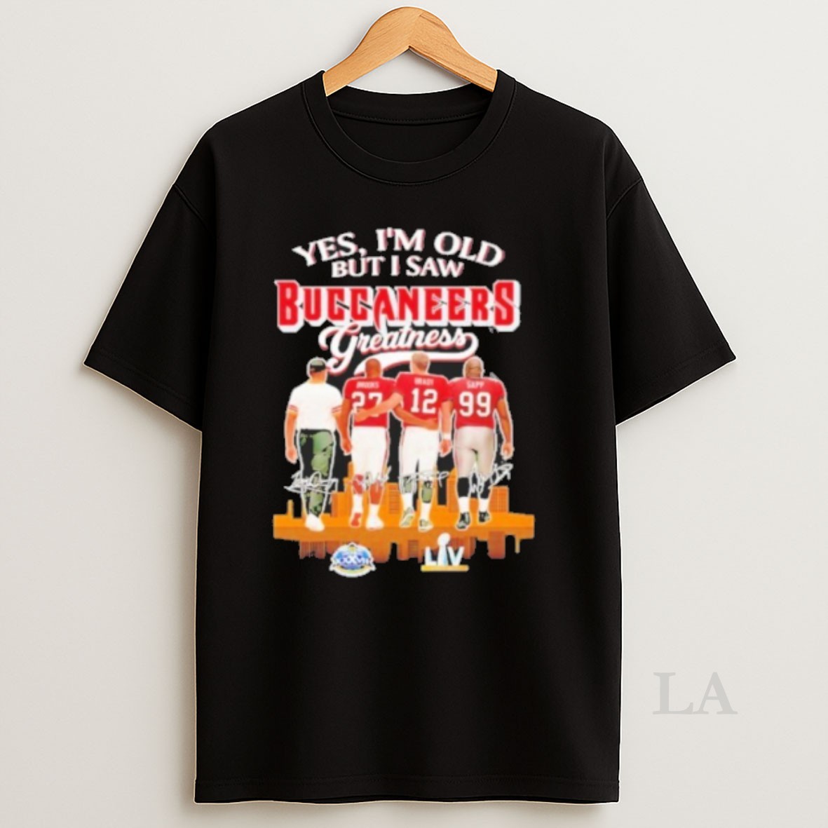 Original Yes Im Old But I Saw Tampa Bay Buccaneers Greatness Signature Shirt