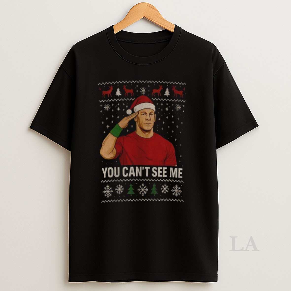 Original You Cant See Me John Cena Holiday Shirt