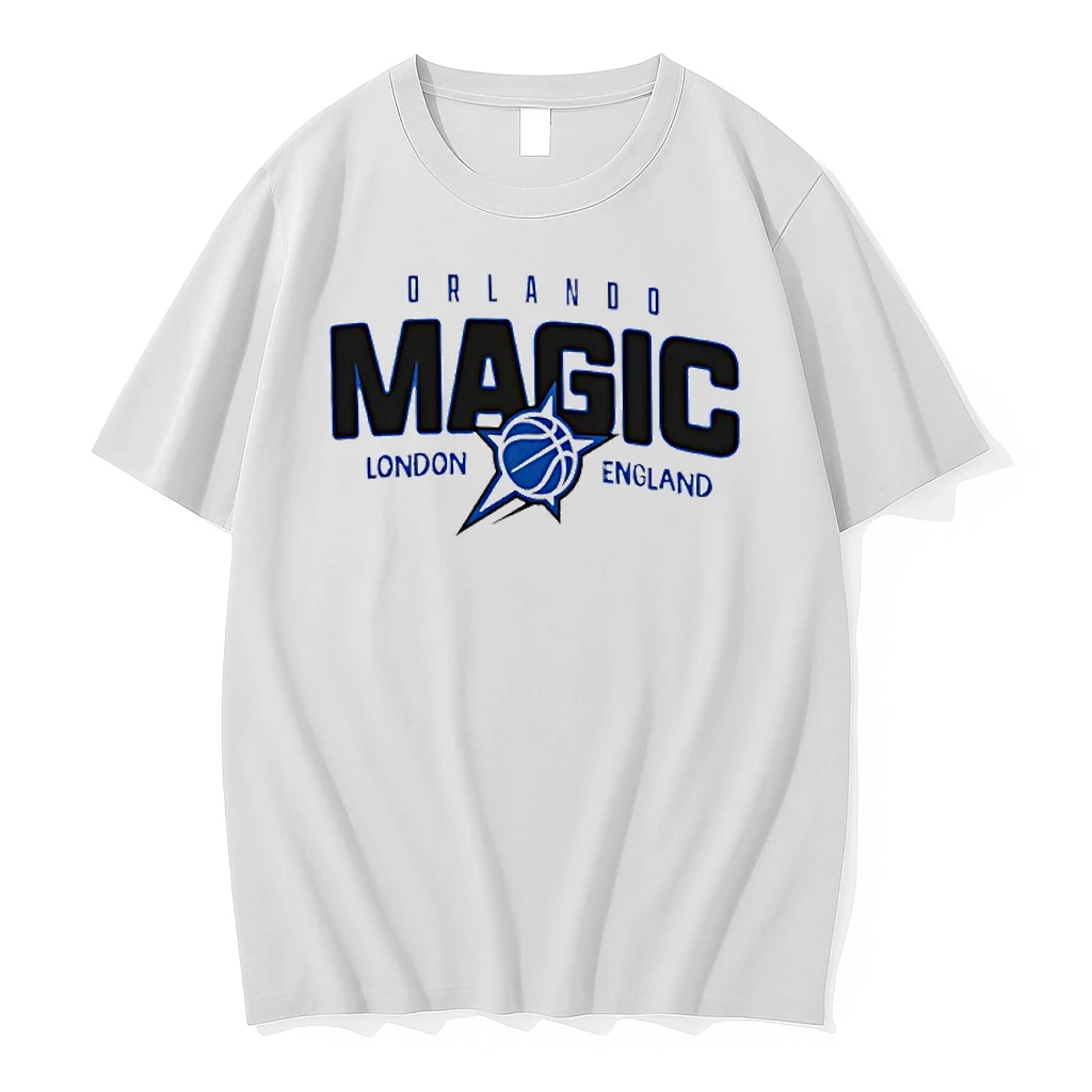 Orlando Magic 2026 London Games Logo Shirts