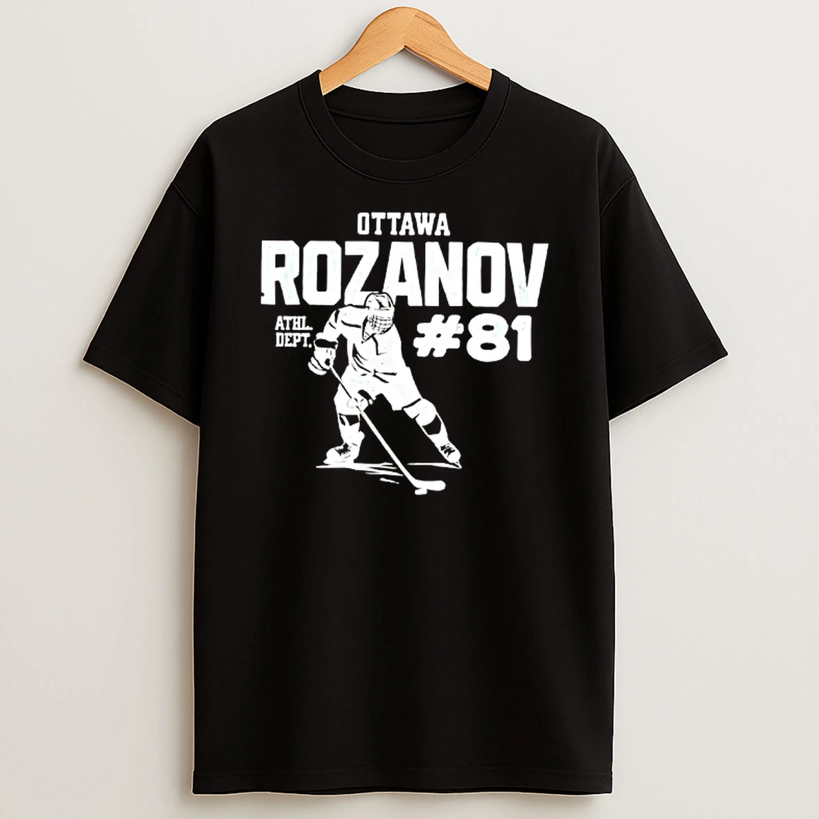 Ottawa Rozanov Athl Dept 81 Golden Boy And Ice Prince Hockey Shirts