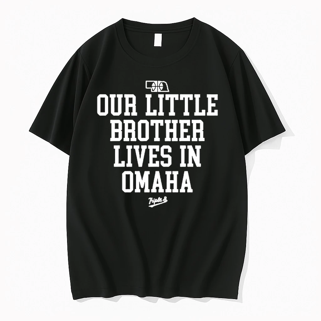 Our Little Brother Lives In Omaha State Graphic Shirts