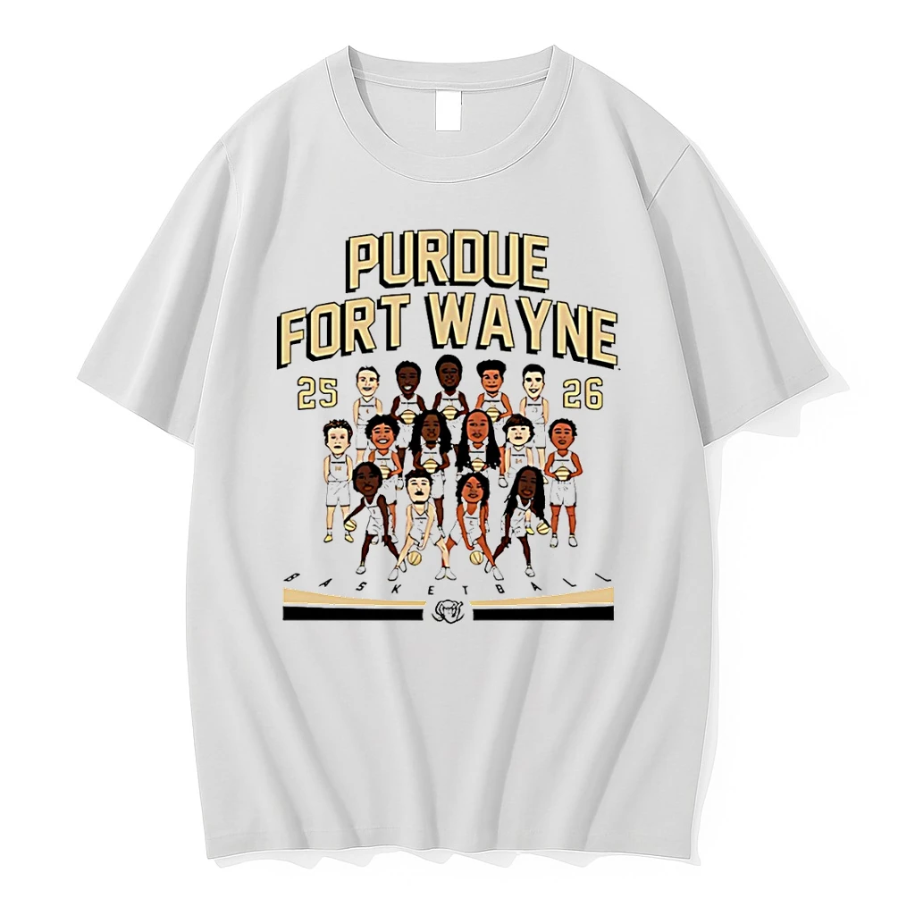 Pfw Mens Basketball Ncaa Team Caricature 25 26 Shirts