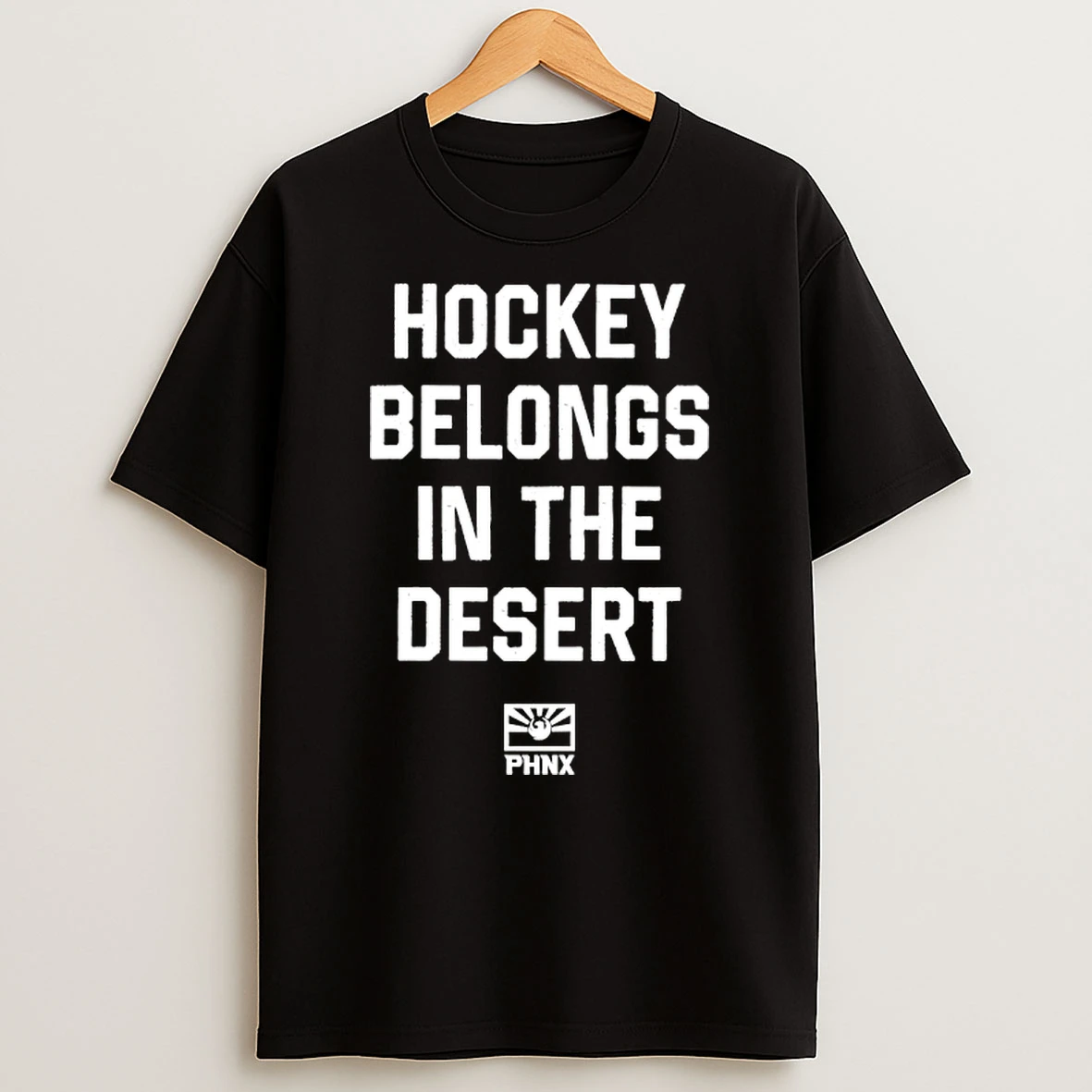 Phnx Hockey Belongs In The Desert Shirts