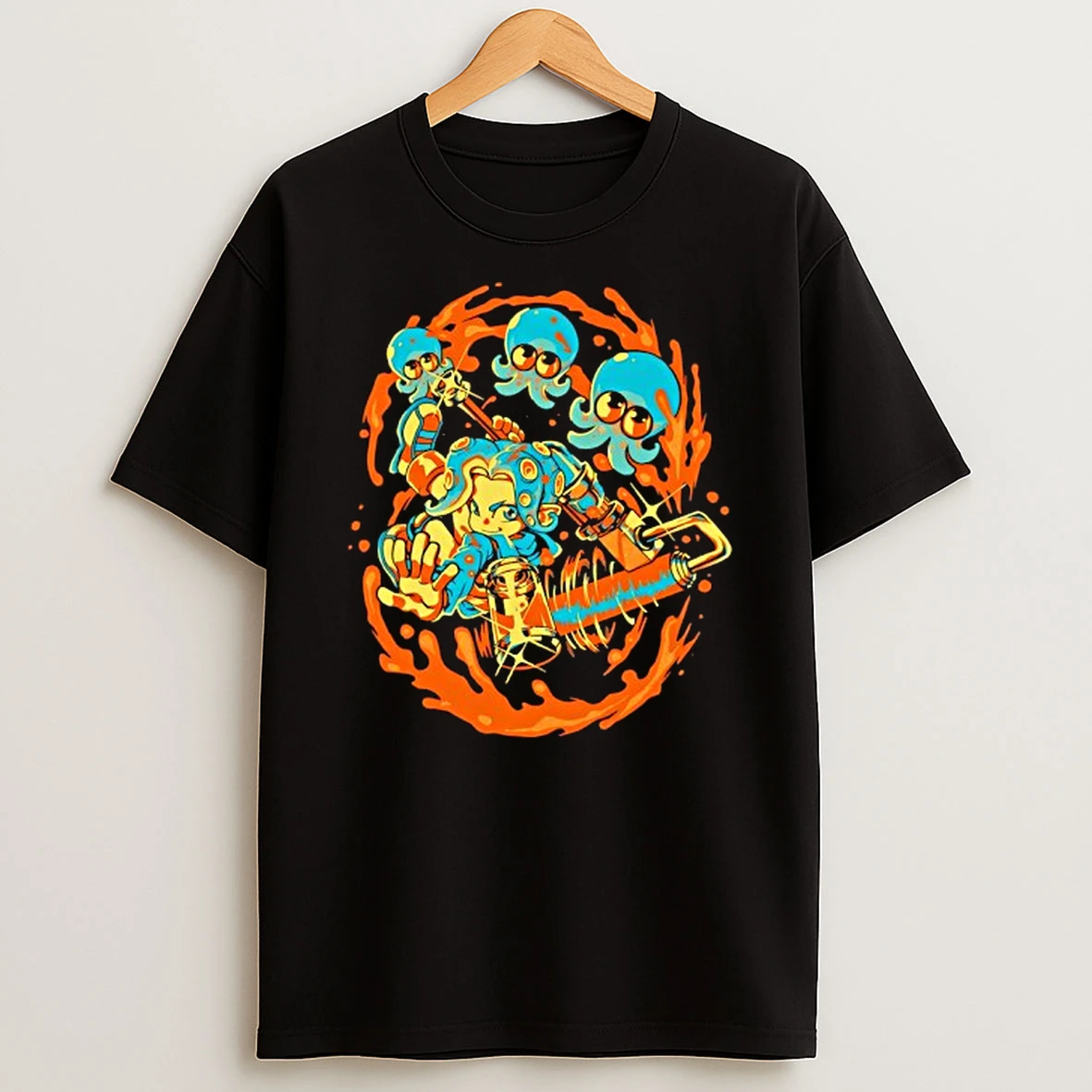 Paint With Your Heart Inspired By Splatoon Shirts