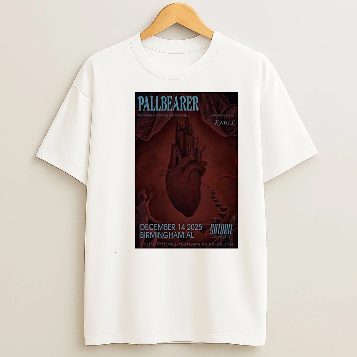 Pallbearer Birmingham Alabama December 14 2025 Shirts