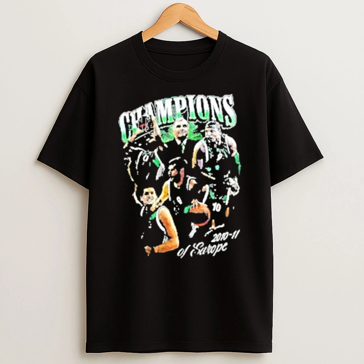 Panathinaikos F C Champions Of 2010 2011 Of Europe Shirts