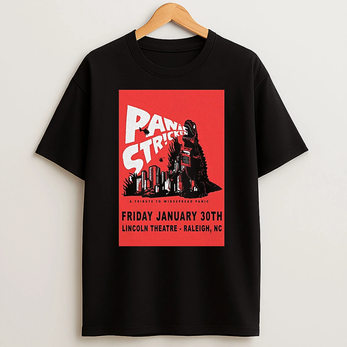 Panic Stricken January 30 2026 Lincoln Theatre Raleigh Nc Shirts