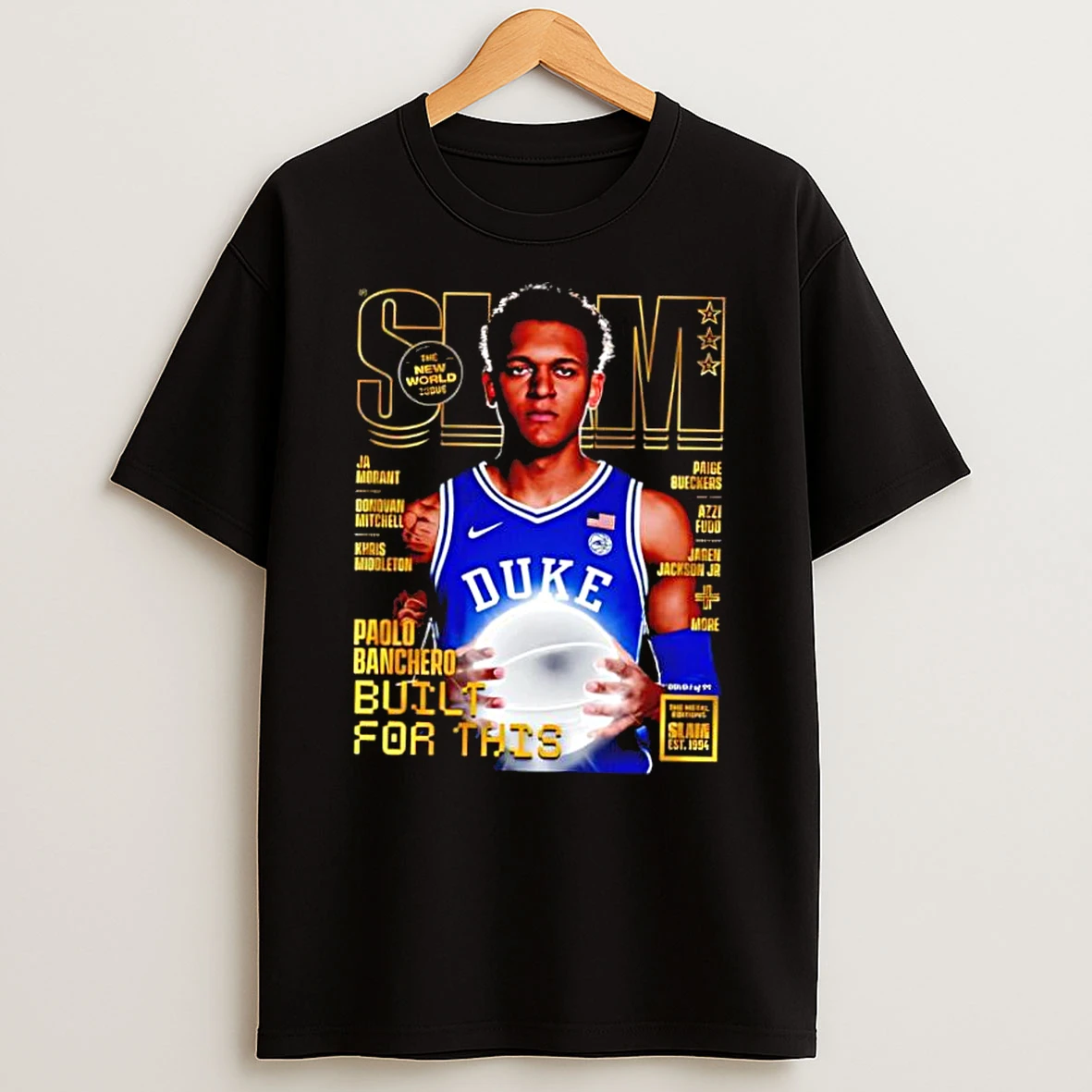 Paolo Banchero Built For This Magic Slam Cover Nba Basketball Shirts