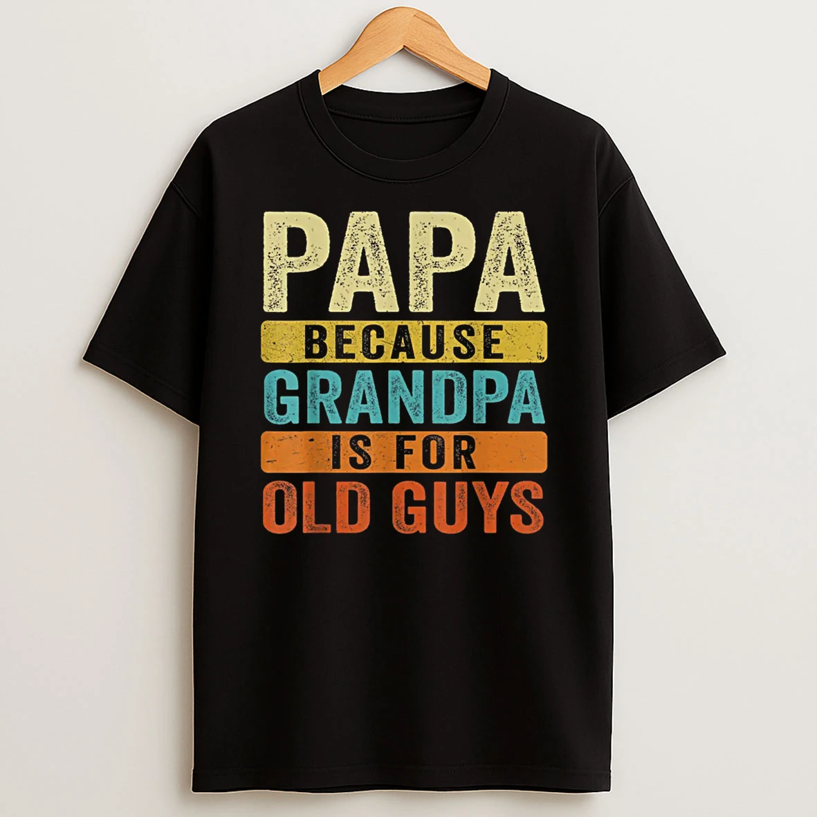 Papa Art For Grandpa Grandkids Fathers Day Papa Shirts