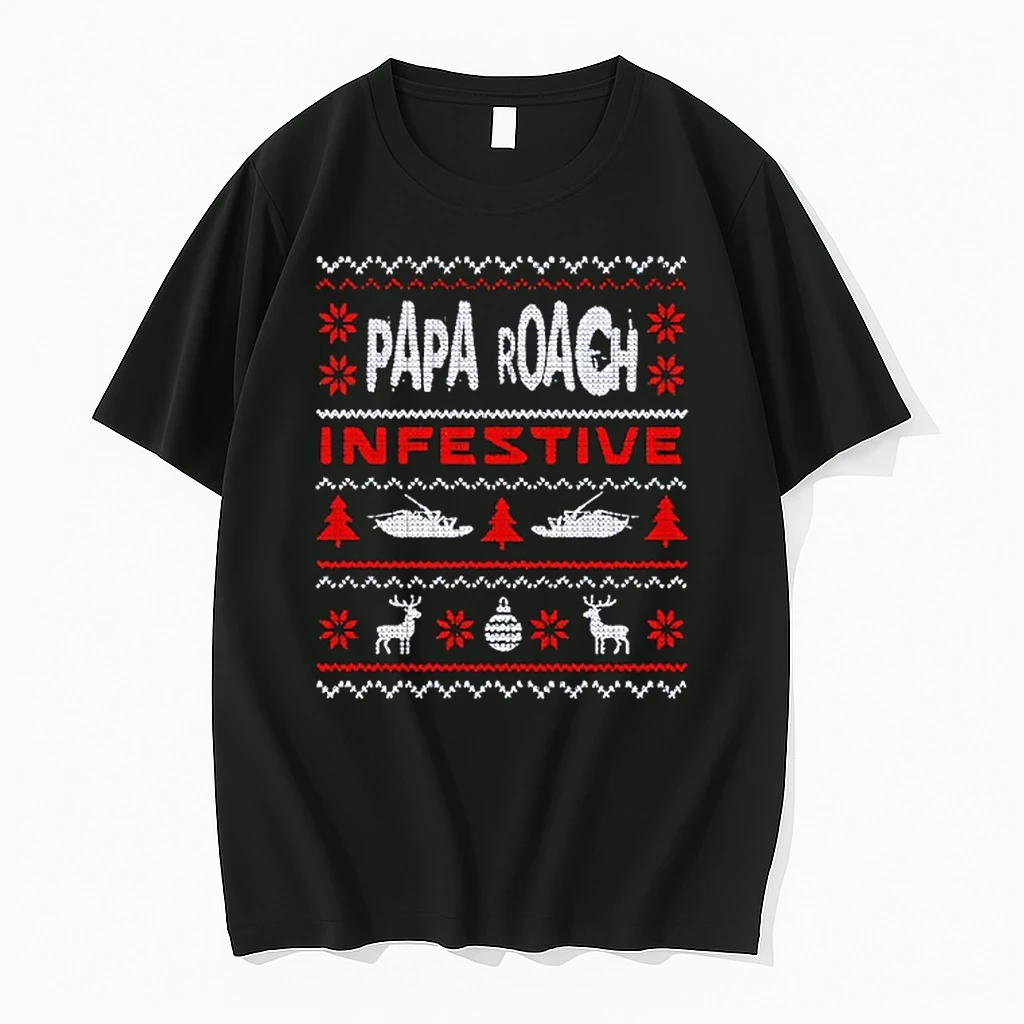 Papa Roach Infestive Holiday Christmas Shirts