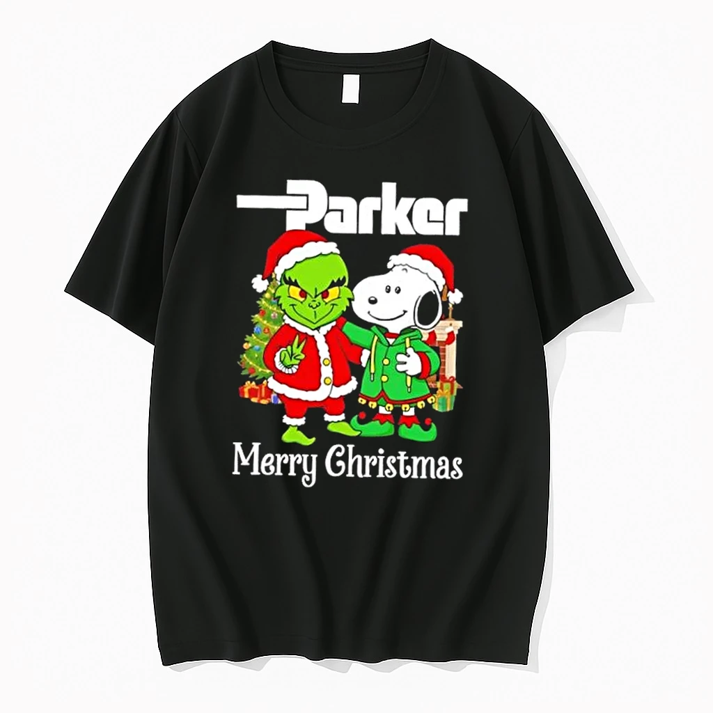 Parker Hannifin X Grinch And Snoopy Merry Christmas Shirts