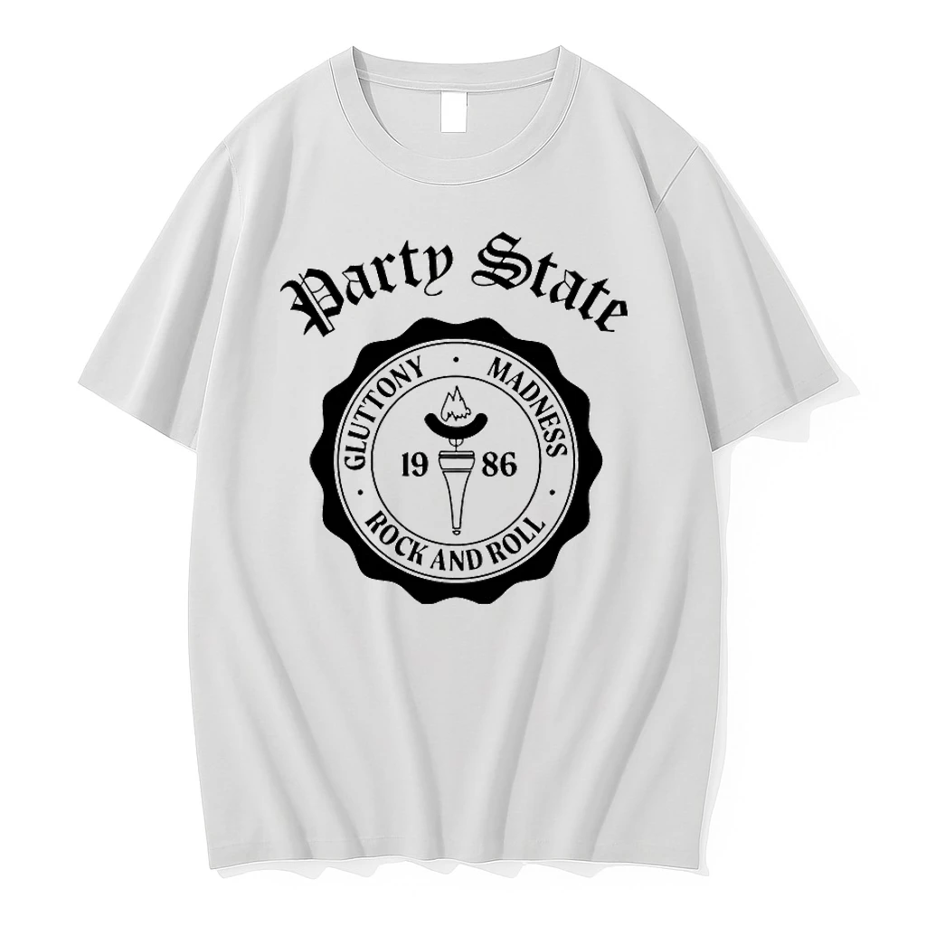 Party State Gluttony Madness Rock And Roll Shirts