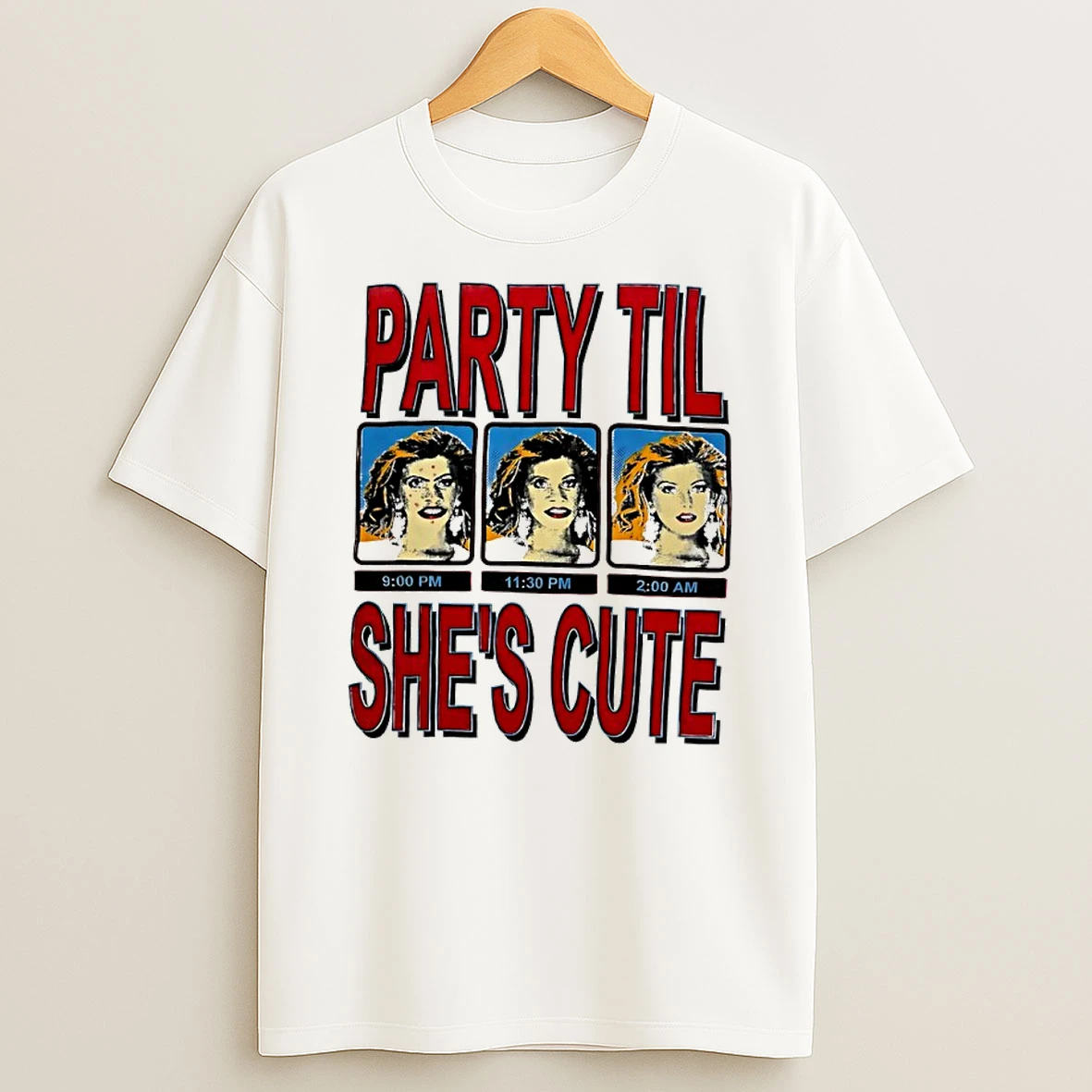 Party Til Shes Cute Vintage Shirts