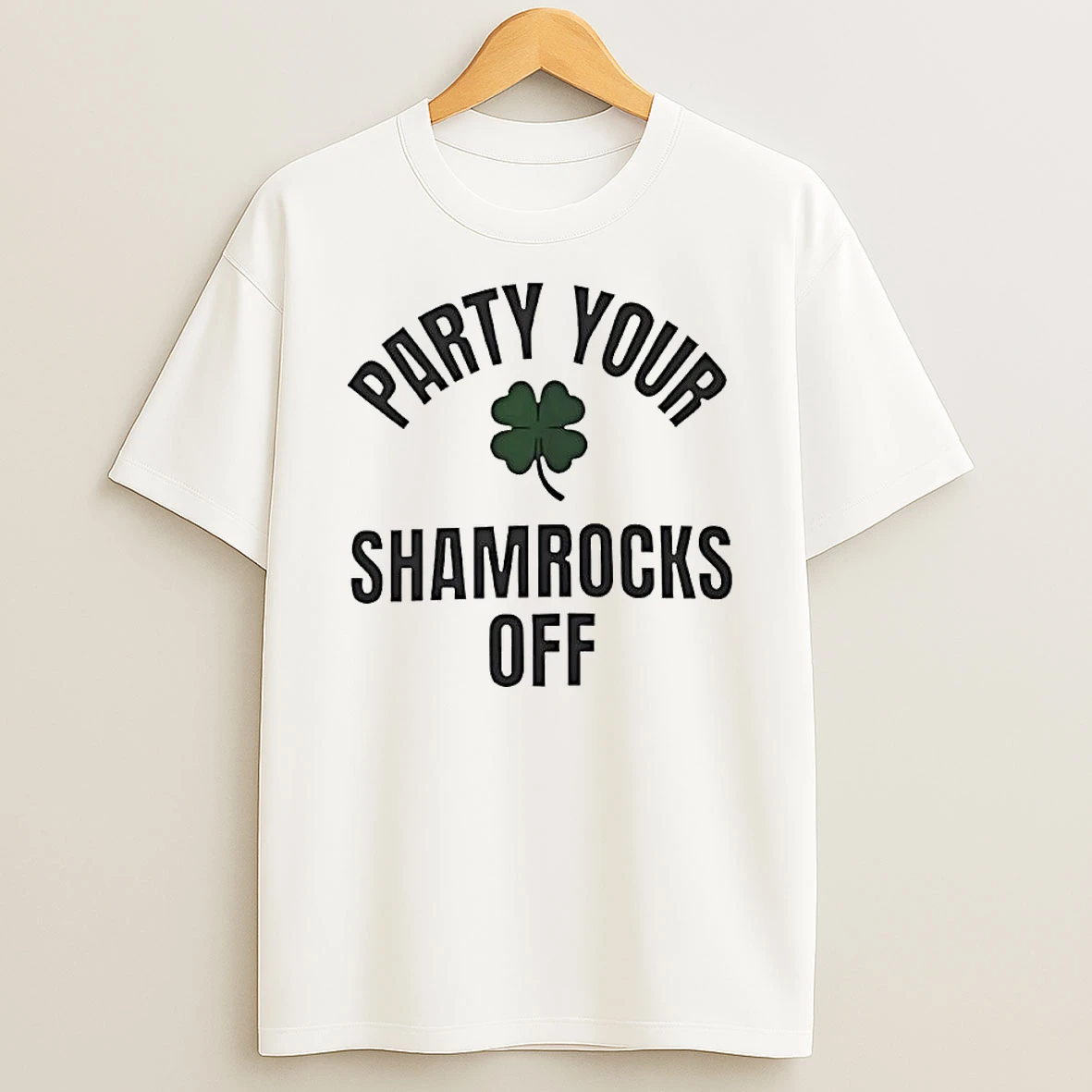 Party Your Shamrocks Off St Patricks Day Shirts