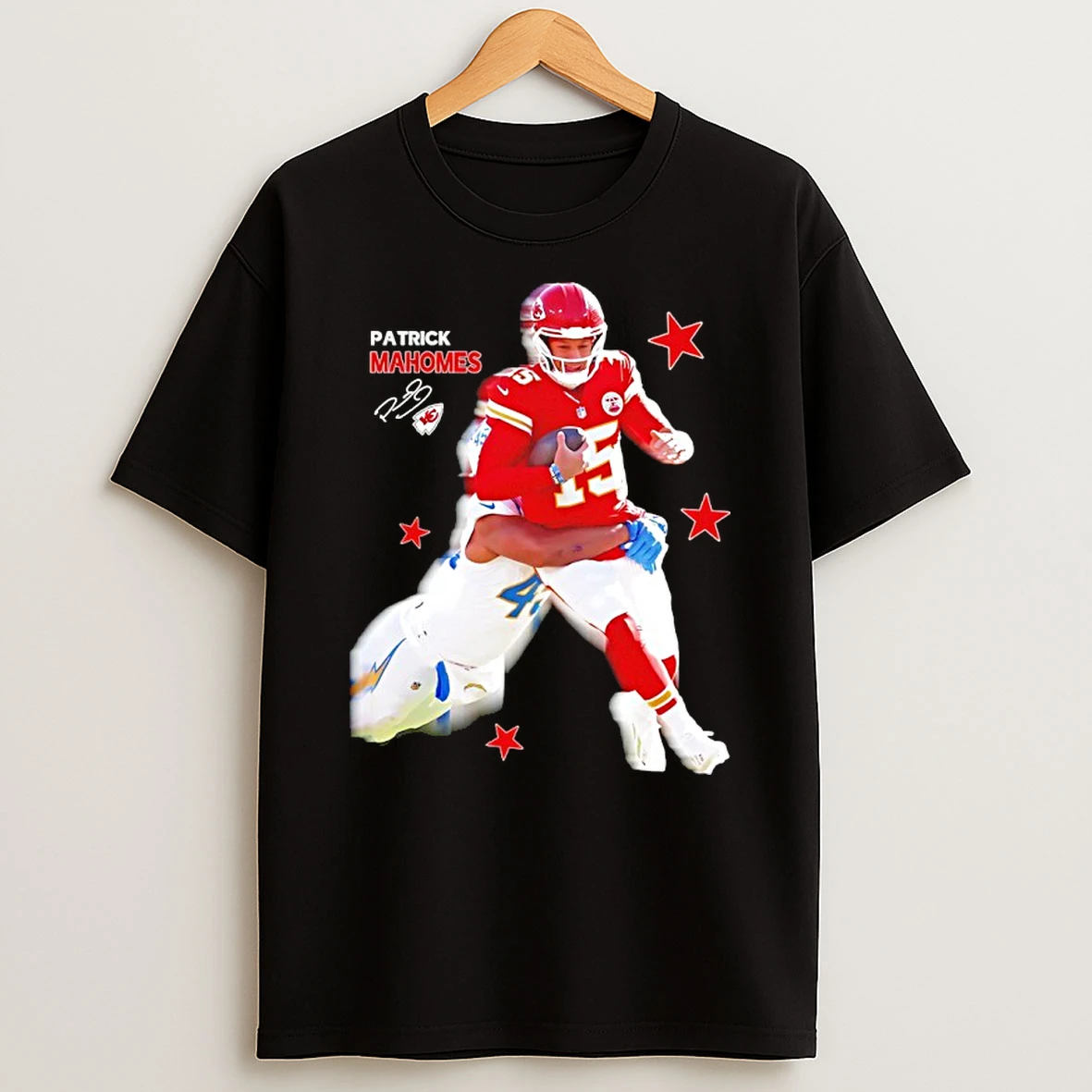 Patrick Mahomes Kc Chiefs Vs La Chargers 2025 Shirts