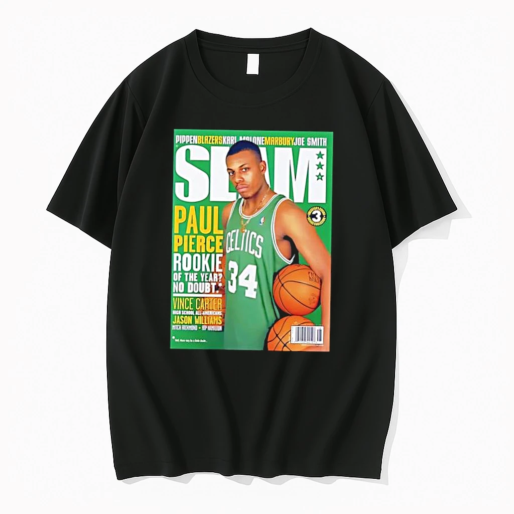 Paul Pierce Celtics Rookie Slam Cover Nba Basketball Shirts
