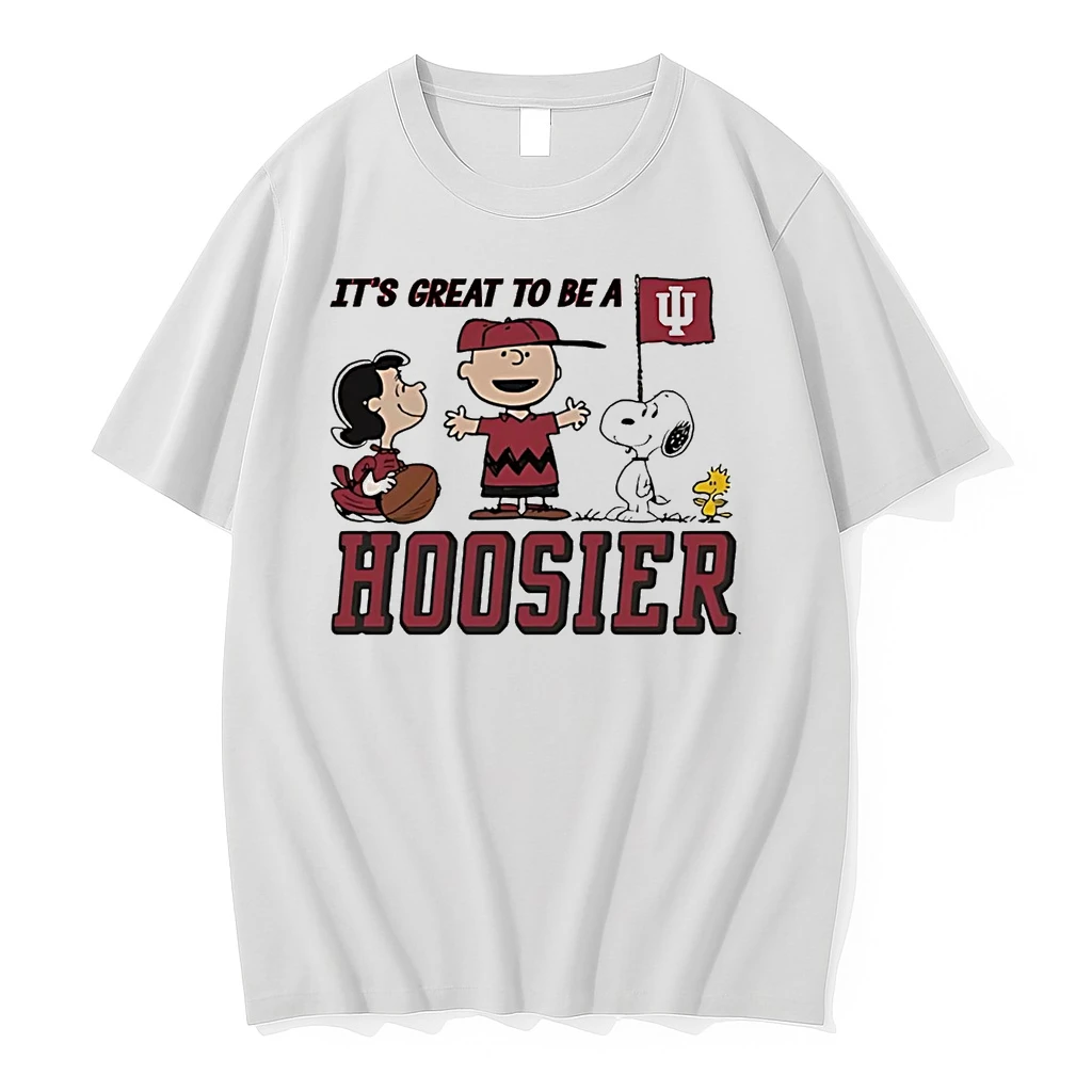 Peanuts Indiana Hoosiers Its A Great Day To Be A Hoosier Shirts