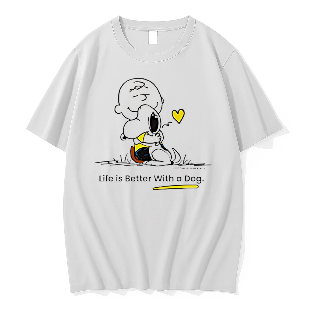Peanuts Life Is Better With A Dog Shirts