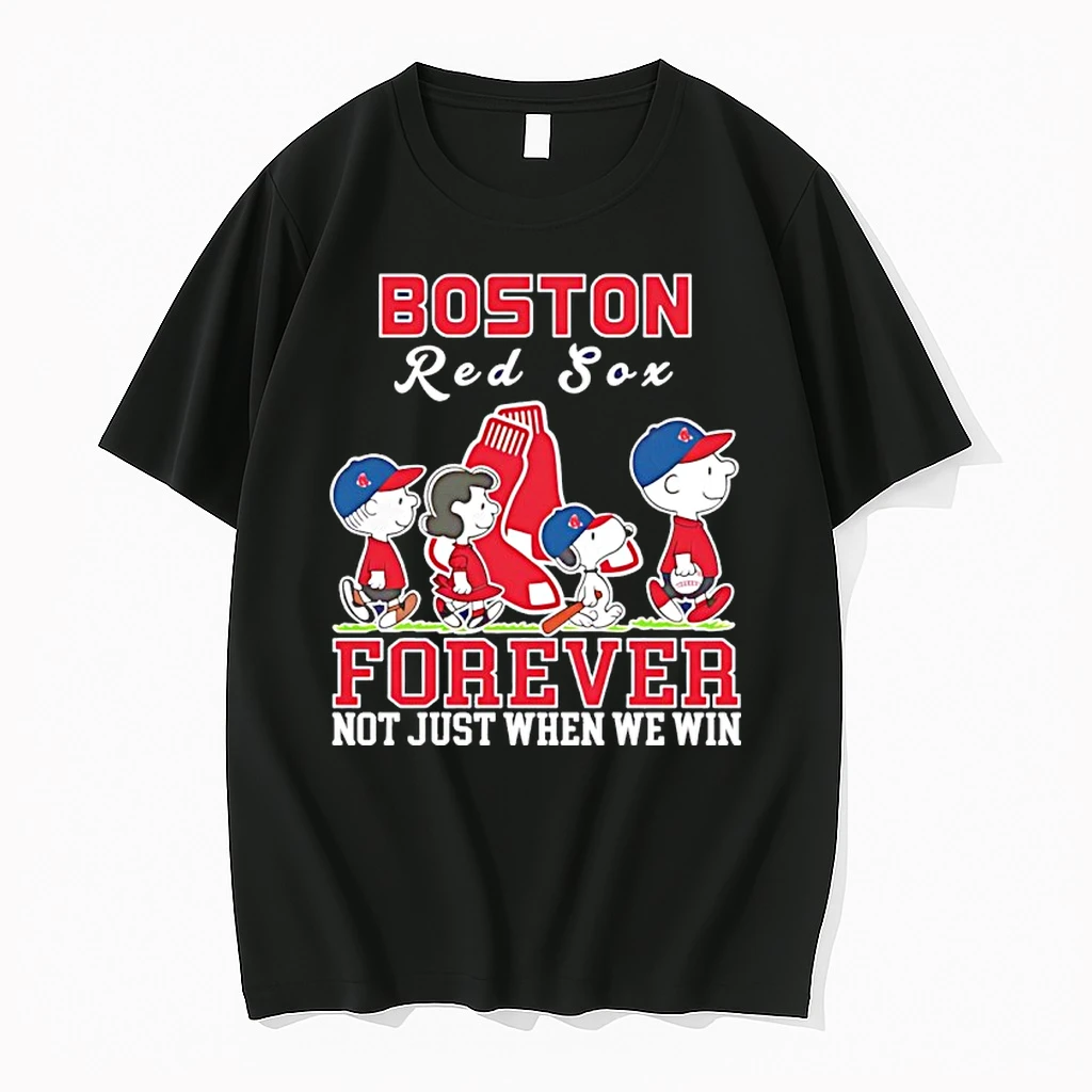 Peanuts X Boston Red Sox Forever Not Just When We Win Shirts