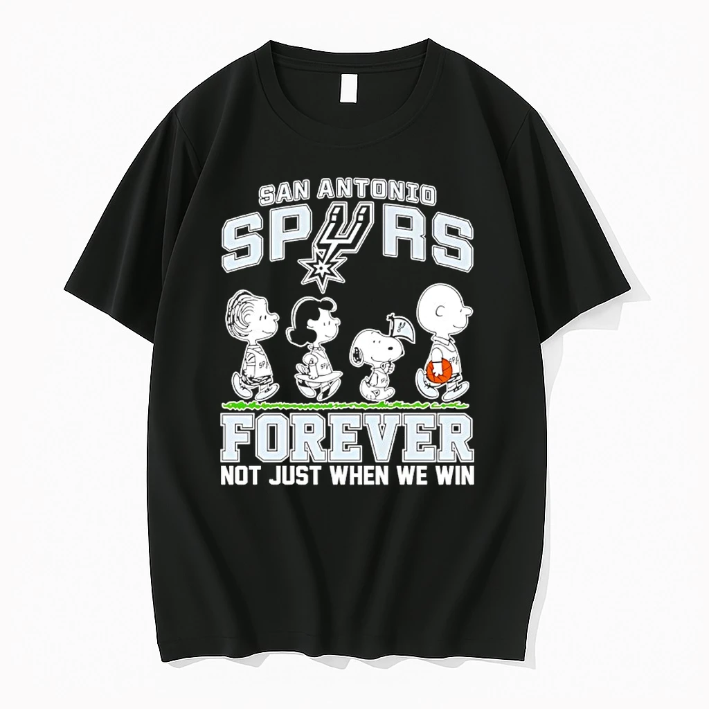 Peanuts X Nba San Antonio Spurs Forever Not Just When We Win Shirts