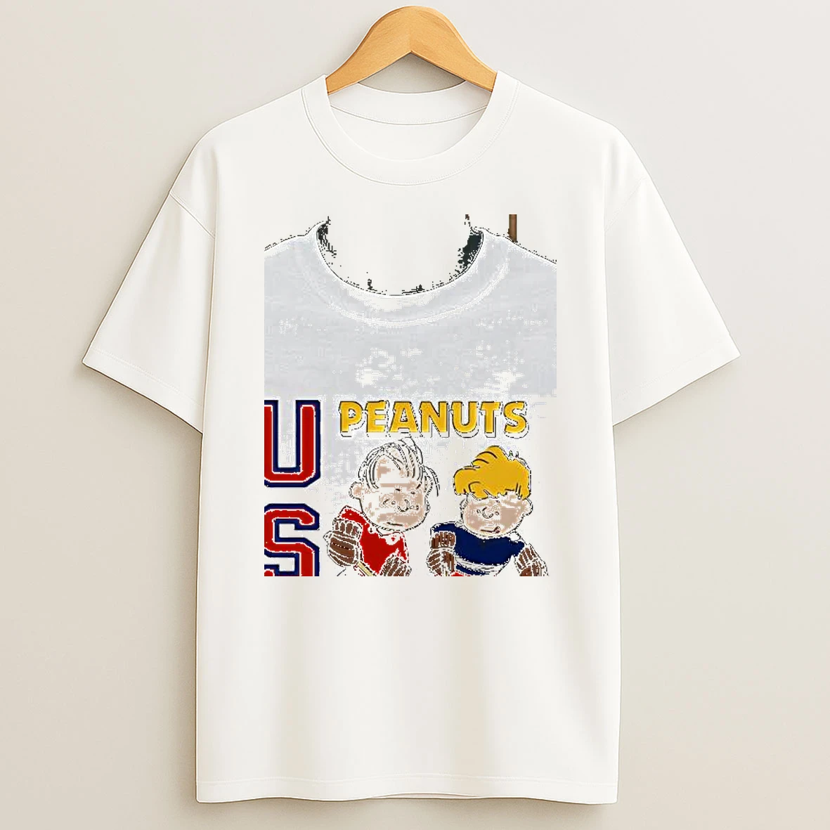 Peanuts X Usa Hockey All Stars Cartoon Shirts
