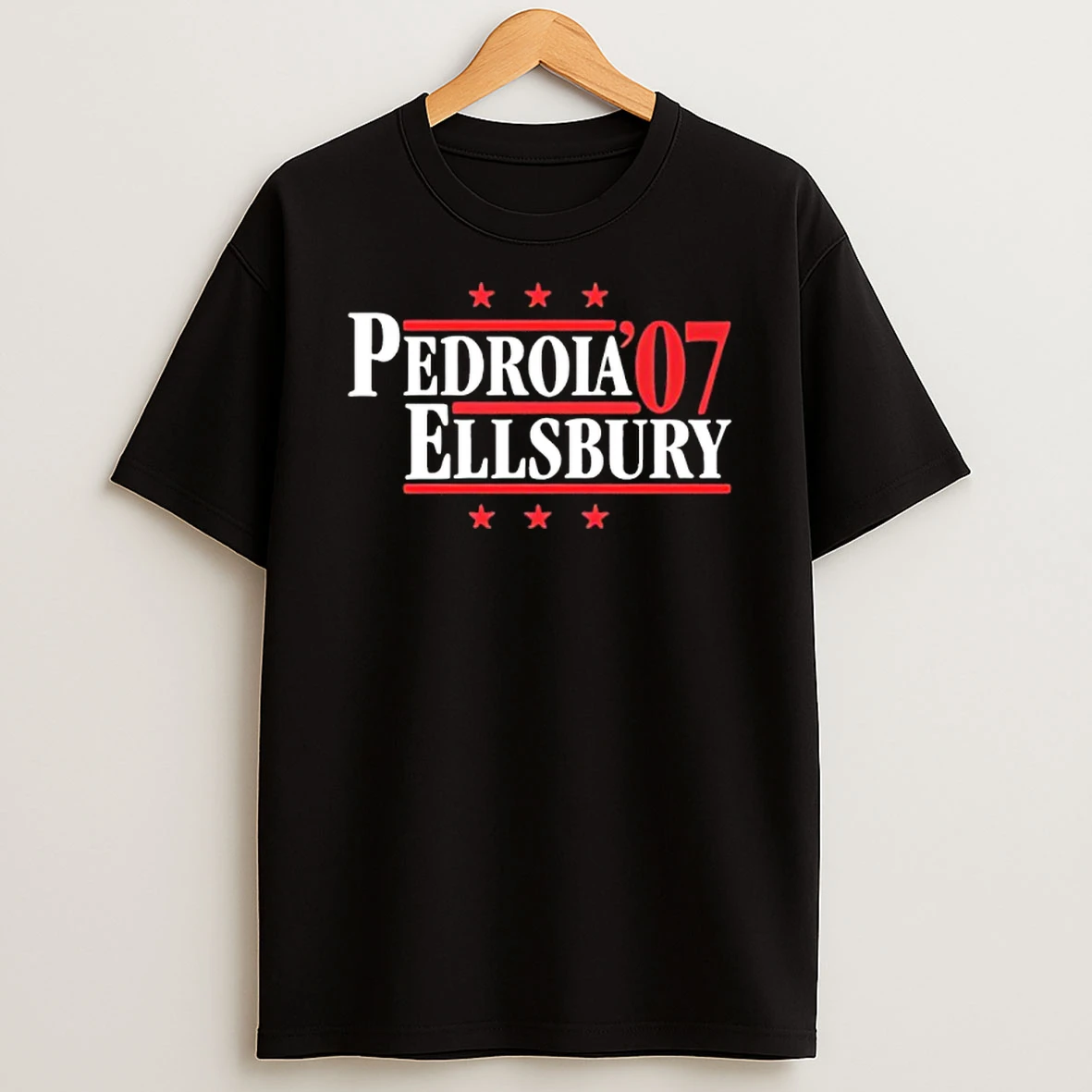 Pedroia And Ellsbury 07 Boston Baseball Shirts