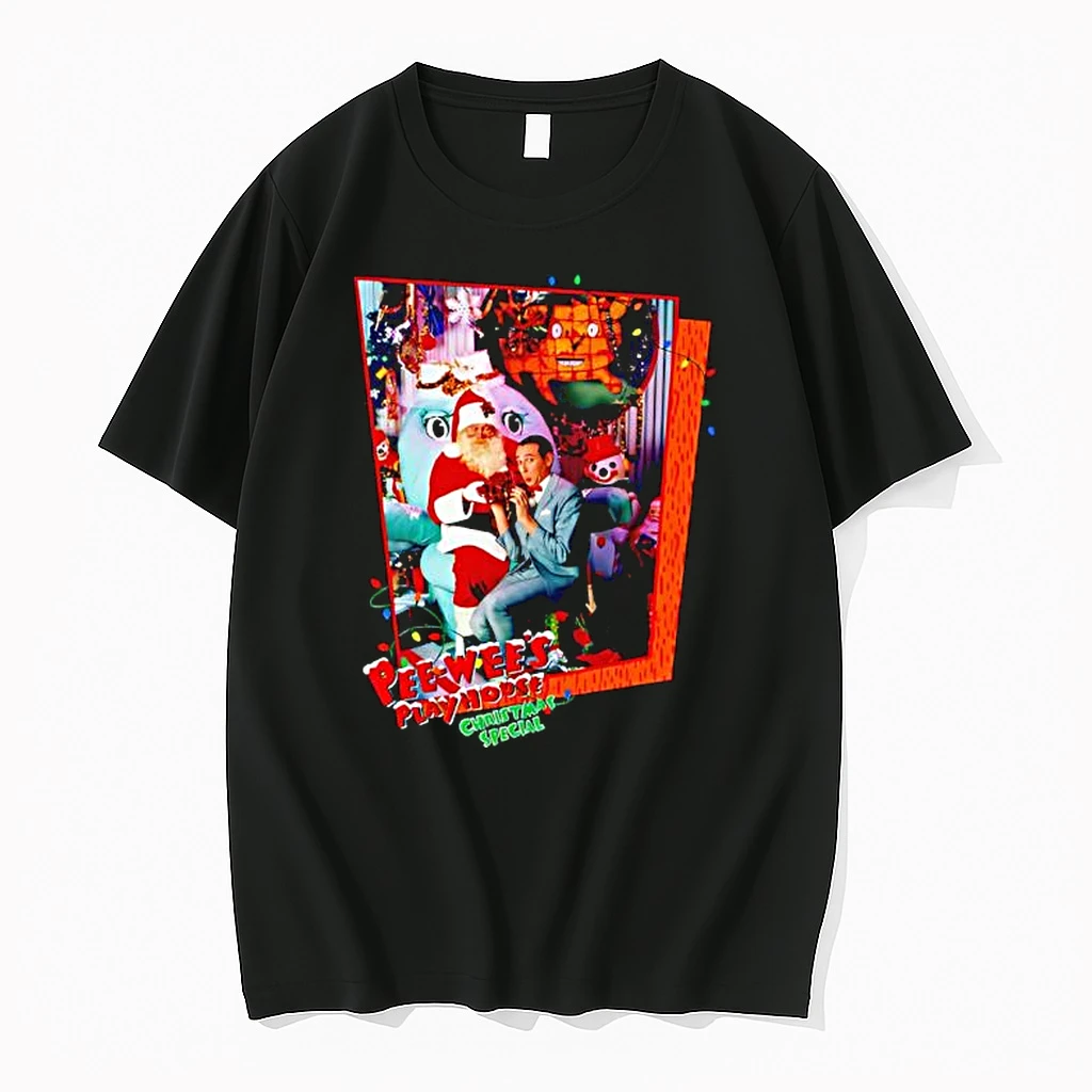 Pee Wees Playhouse Christmas Special Santa Claus Graphic Shirts