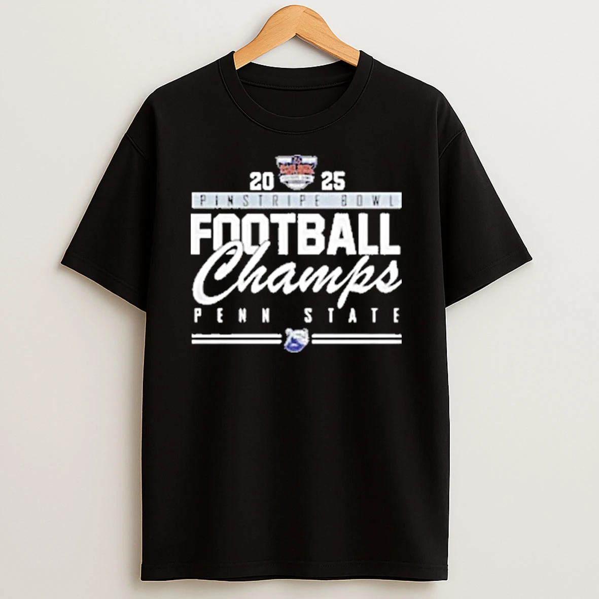 Penn State Pinstripe Bowl Champions 2025 Shirts