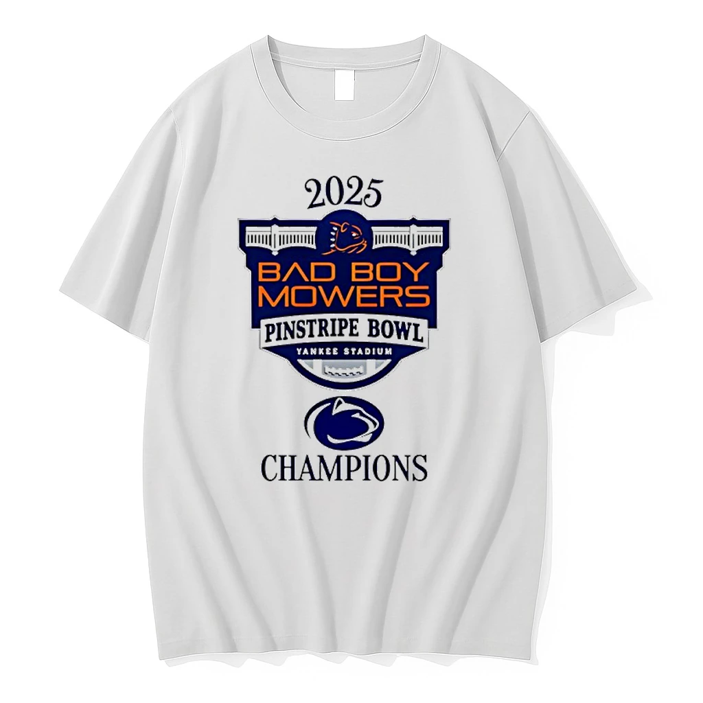 Penn State Football 2025 Pinstripe Bowl Champions Classic Shirts