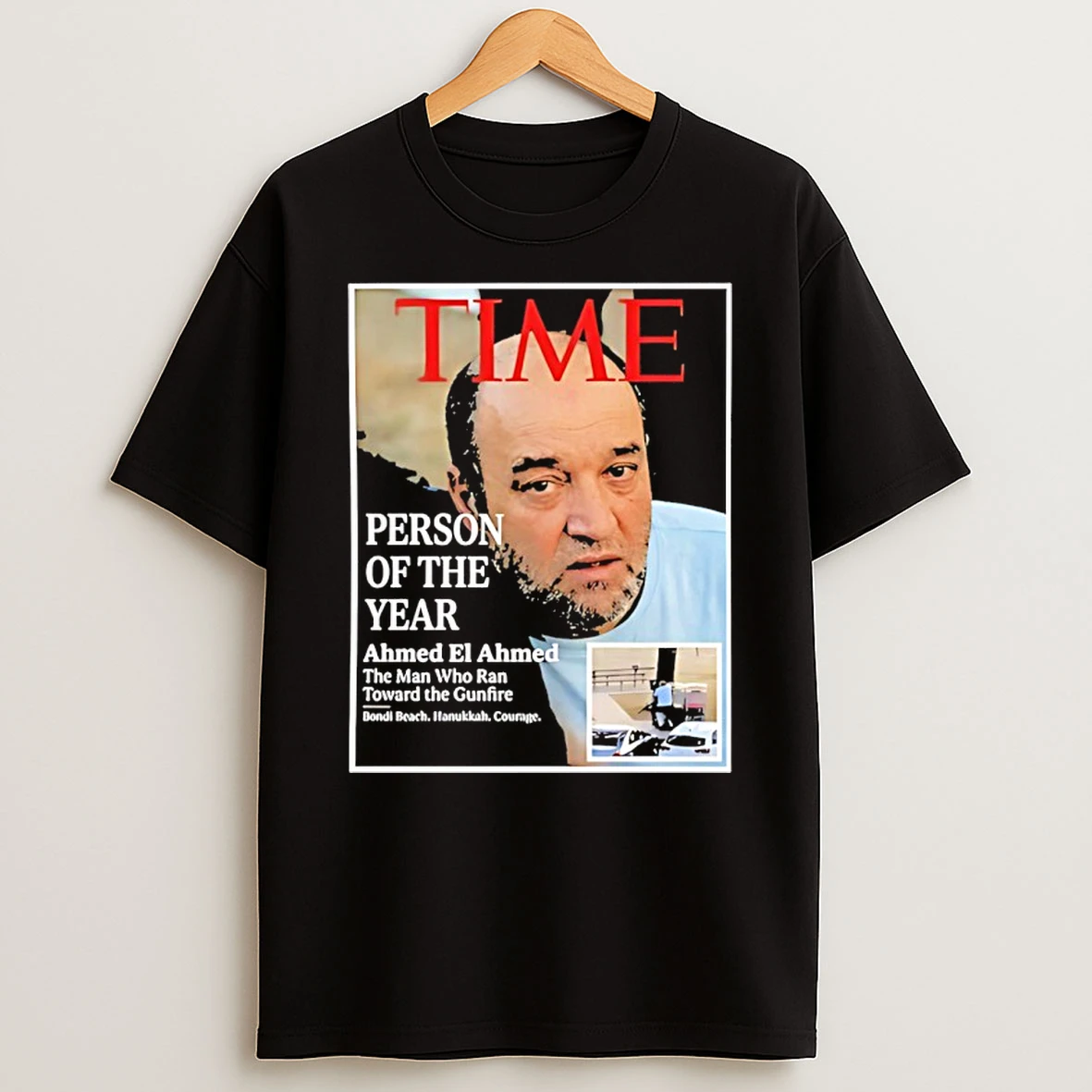 Person Of The Year Ahmed El Ahmed Bondi Beach Hero Shirts