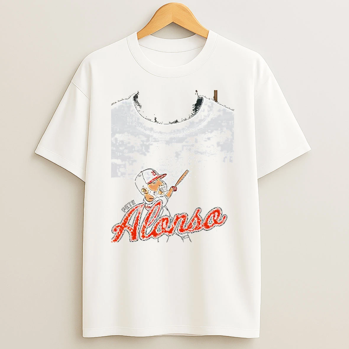 Pete Alonso Baltimore Caricature Cartoon Baseball Player Shirts