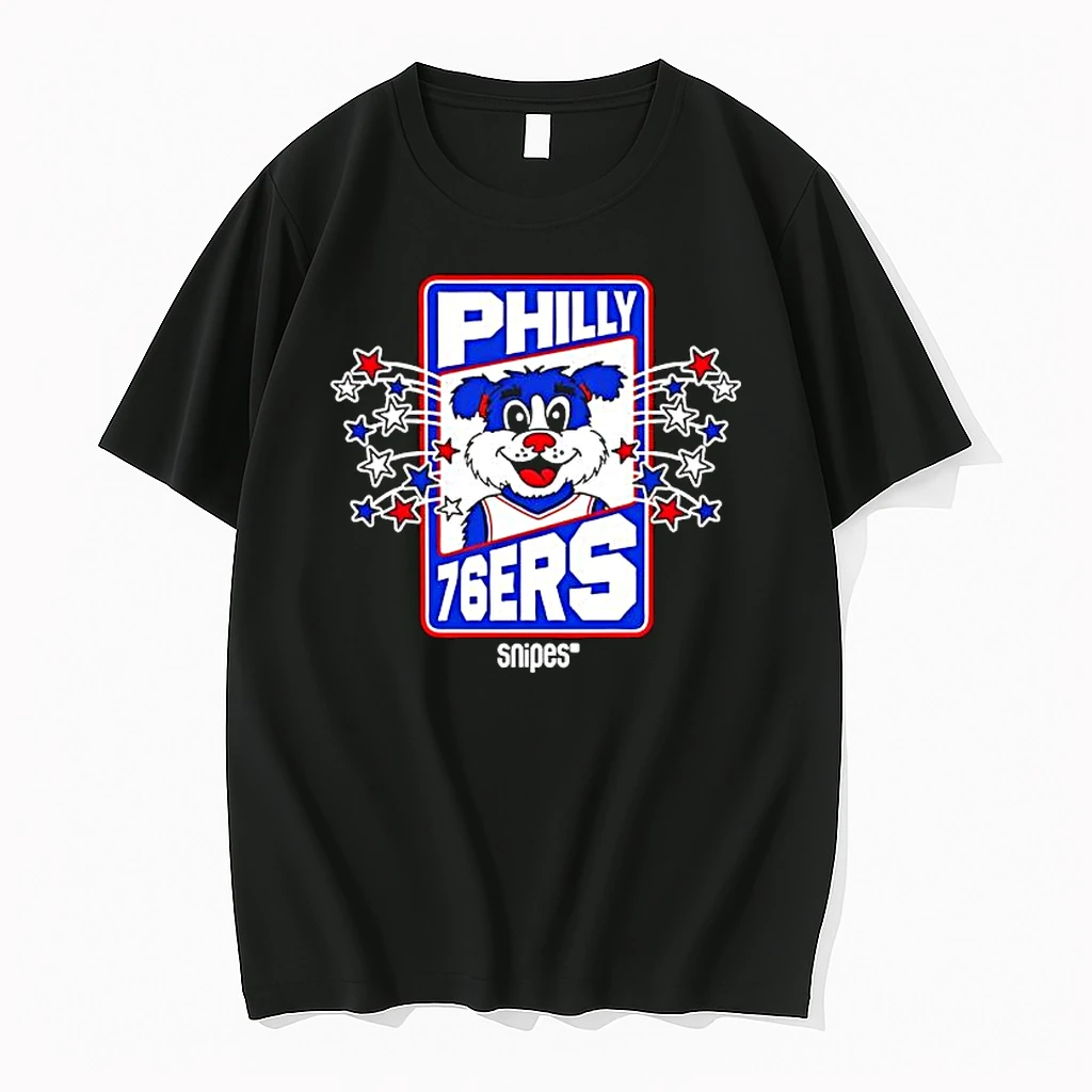 Philadelphia 76ers Snipes Mascot Franklin The Dog Shirts