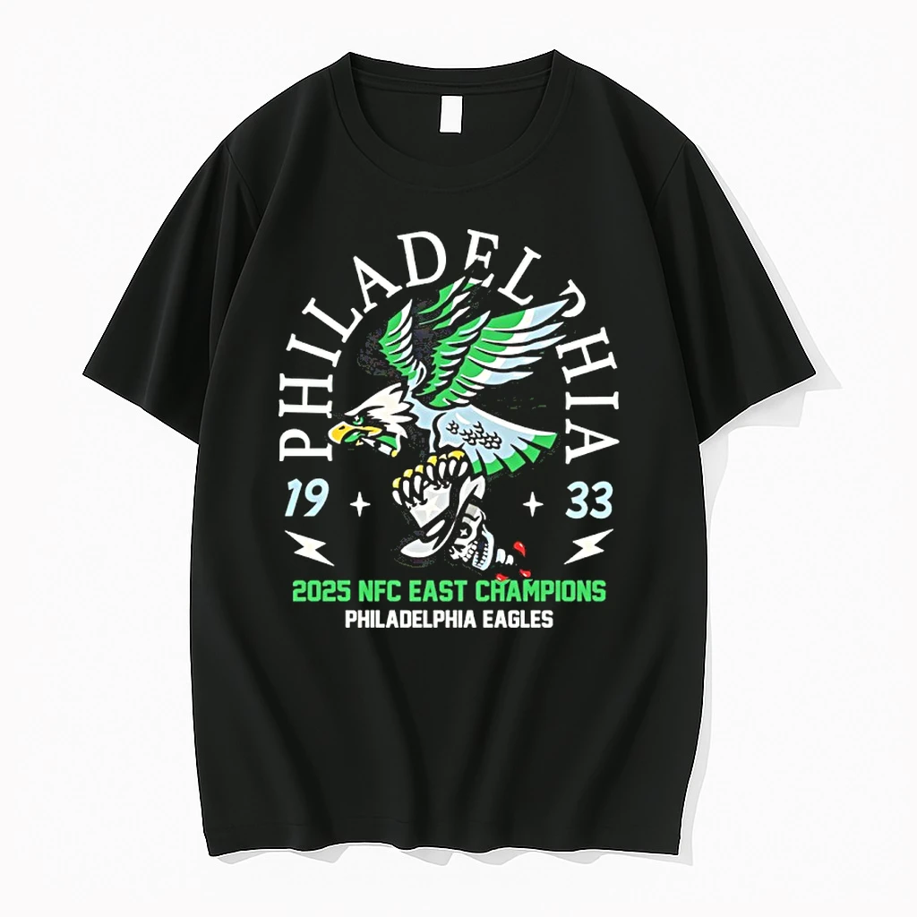 Philadelphia Eagles 1933 2025 Nfc East Champions Shirts