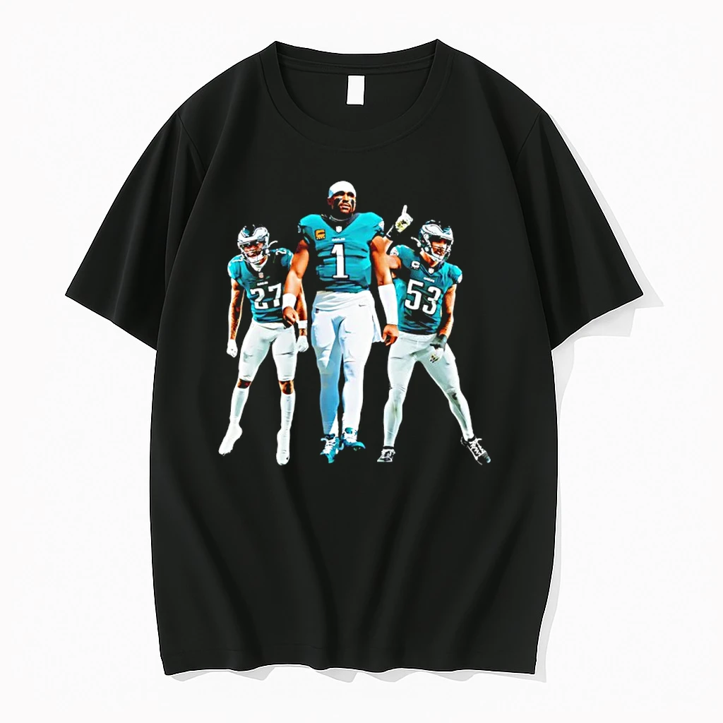 Philadelphia Eagles 2025 Nfc East Champs Jalen Hurts Quinyon Mitchell Zack Baun Shirts