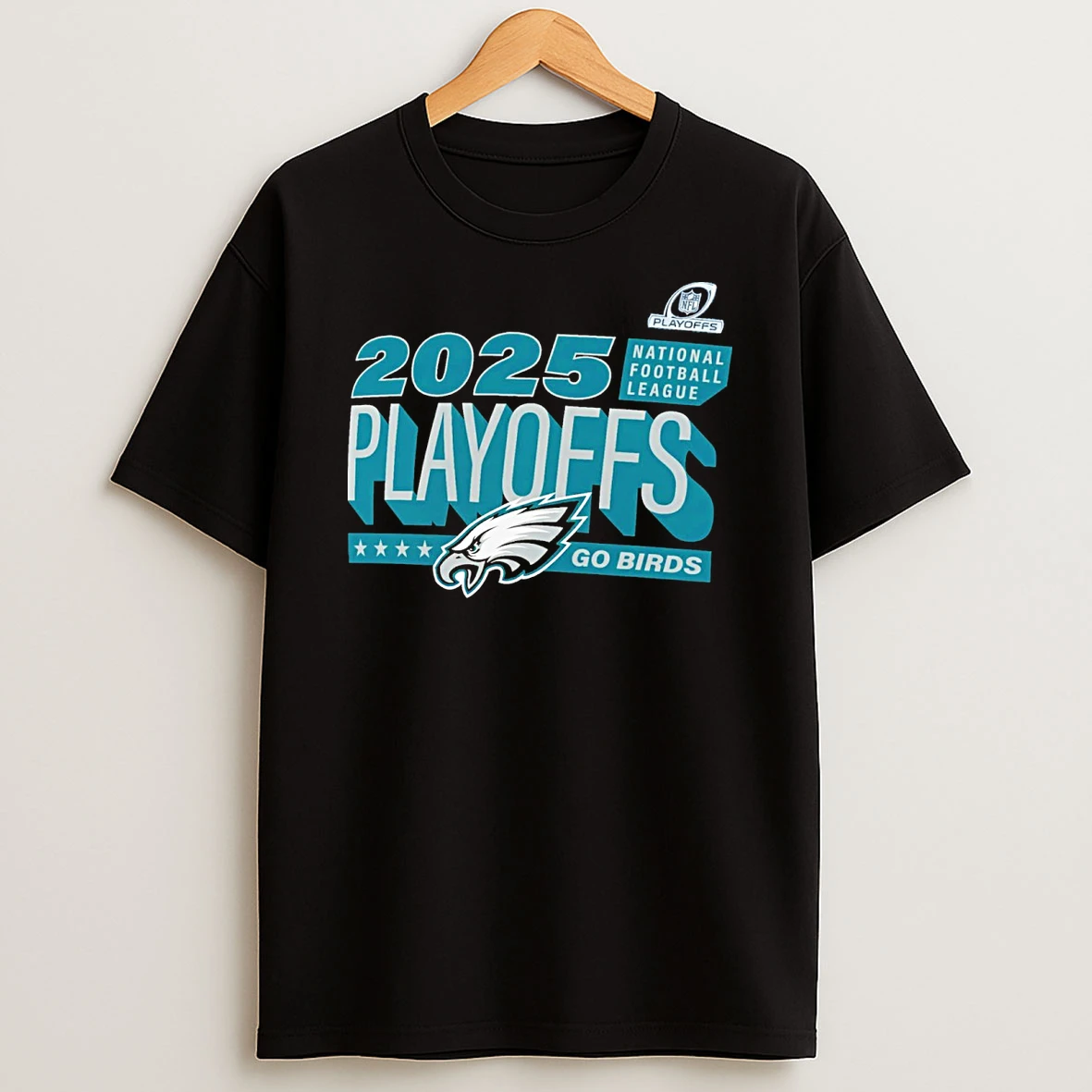 Philadelphia Eagles 2025 National Football League Playoffs Ready Go Birds Shirts