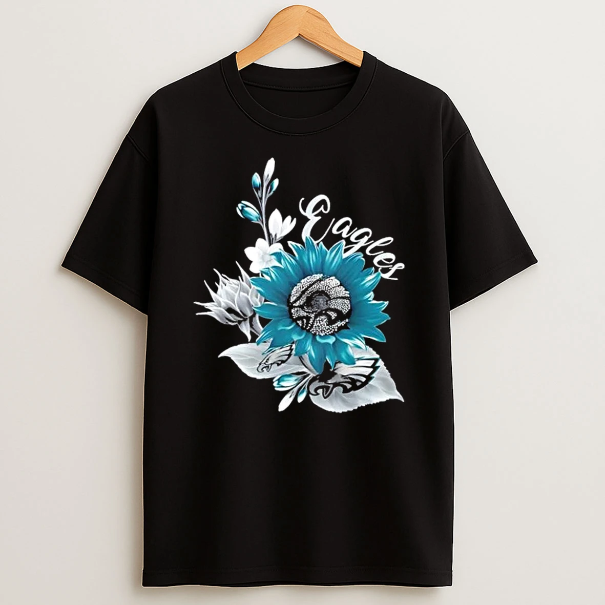 Philadelphia Eagles Football X Sunflower Floral Shirts