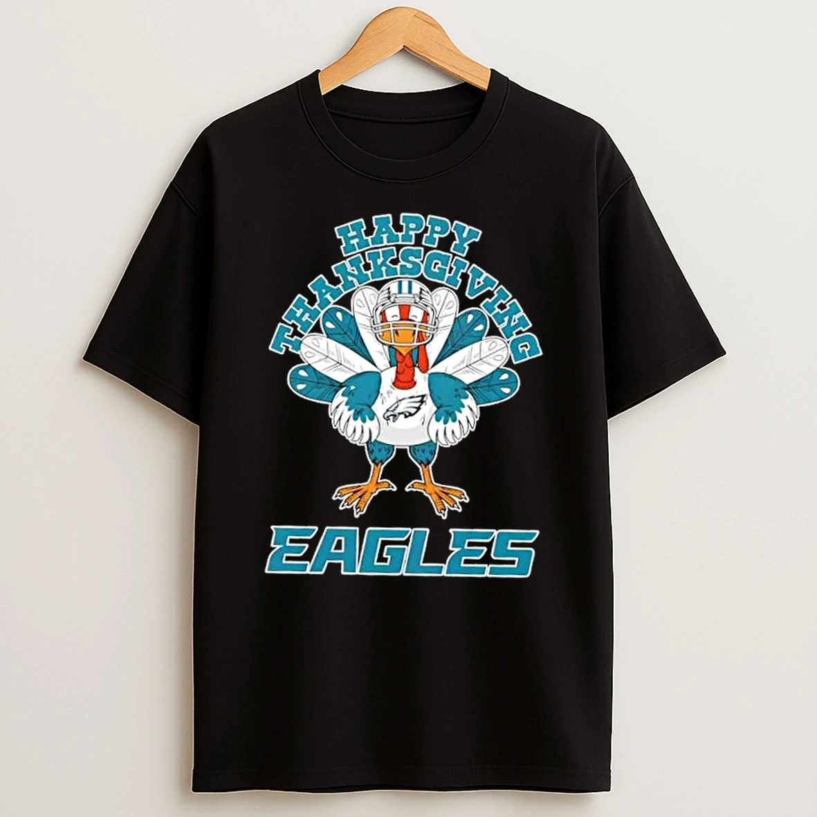Philadelphia Eagles Football X Turkey Happy Thanksgiving Shirts