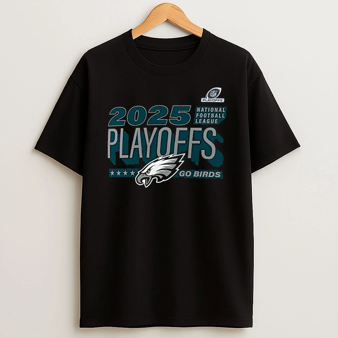 Philadelphia Eagles Go Birds 2025 Nfl Playoffs Ready Shirts