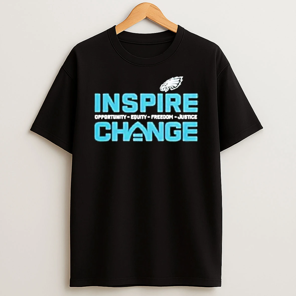 Philadelphia Eagles Inspire Change Equity Justice Shirts