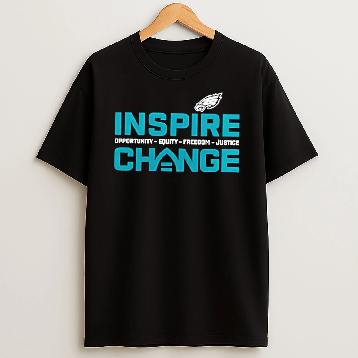 Philadelphia Eagles Inspire Change Freedom Justice 2025 Shirts