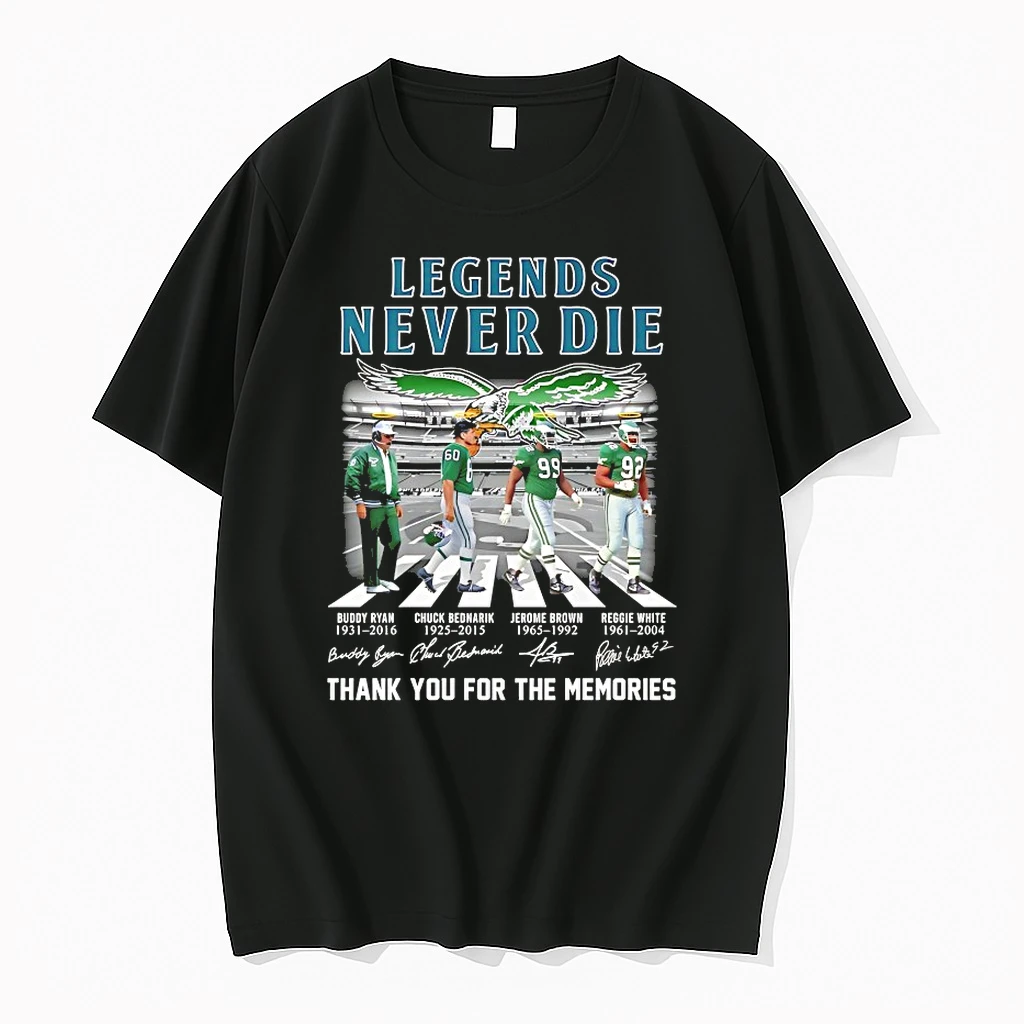 Philadelphia Eagles Legend Never Die Signature Thank You For The Memories Shirts