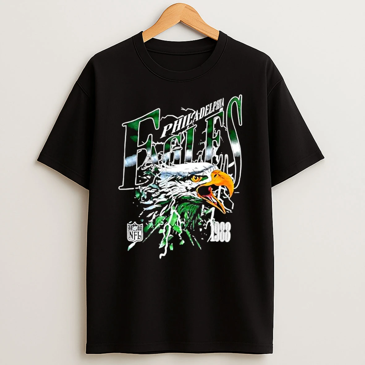 Philadelphia Eagles Lightning Nfl 1988 Shirts