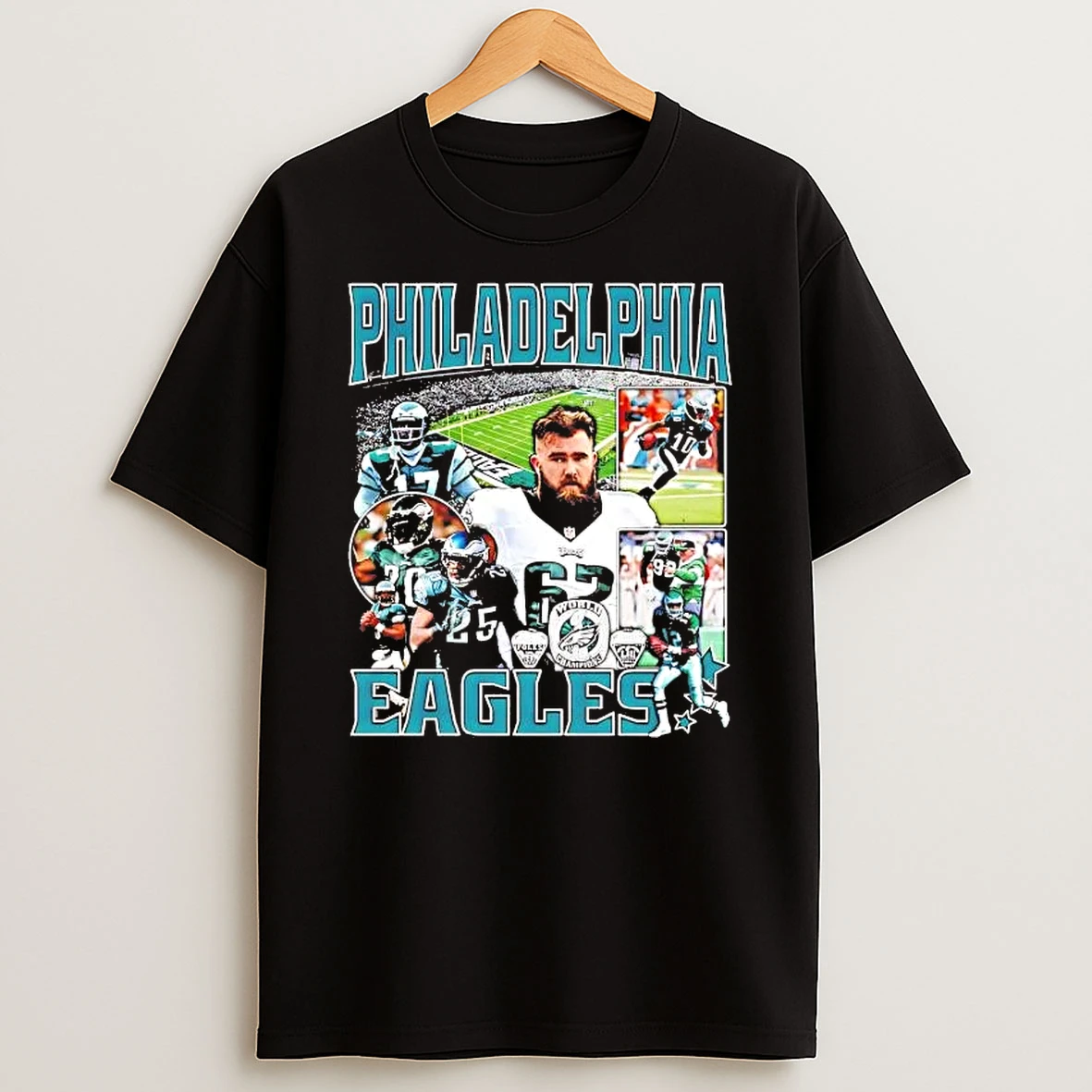 Philadelphia Eagles Nfc Champions Players Moment Stadium Shirts