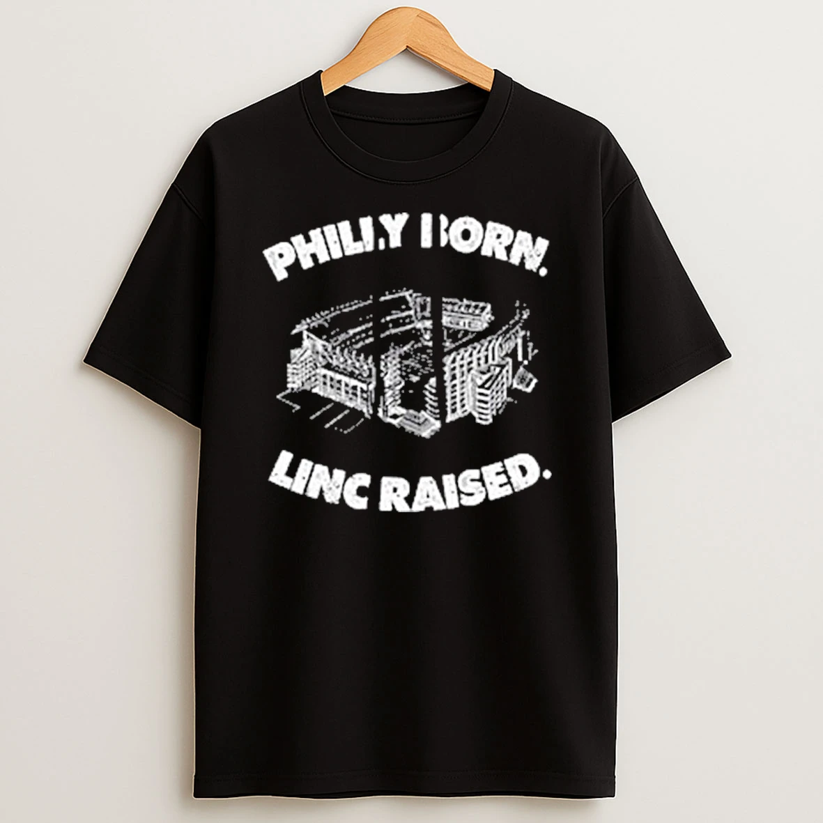 Philadelphia Eagles Philly Born Linc Raised Shirts