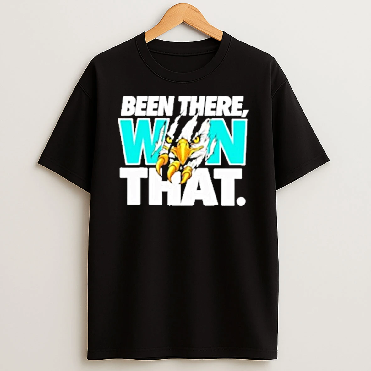 Philadelphia Eagles Scratch Been There Won That Shirts