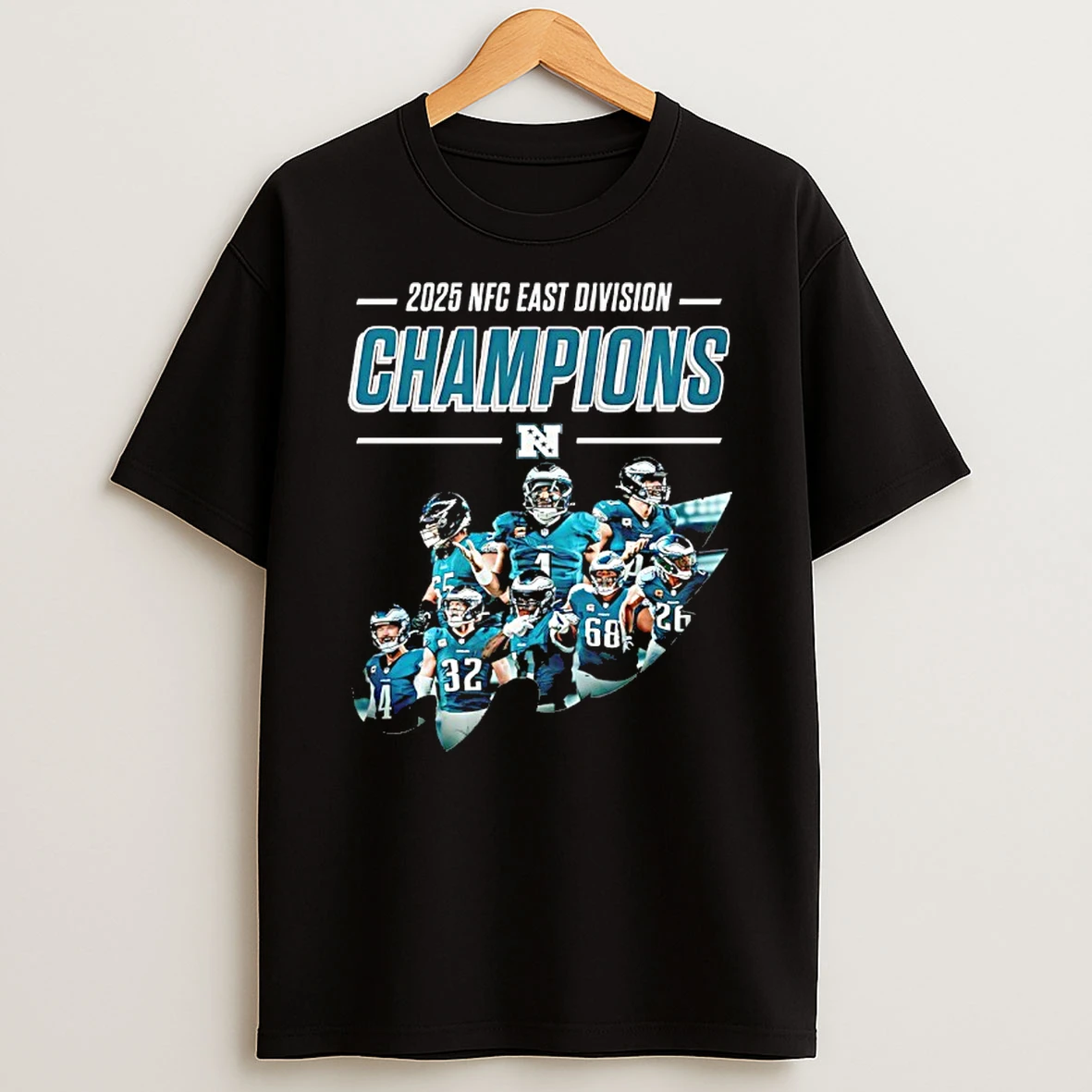 Philadelphia Eagles Back To Back 2025 Nfc East Champions Shirts
