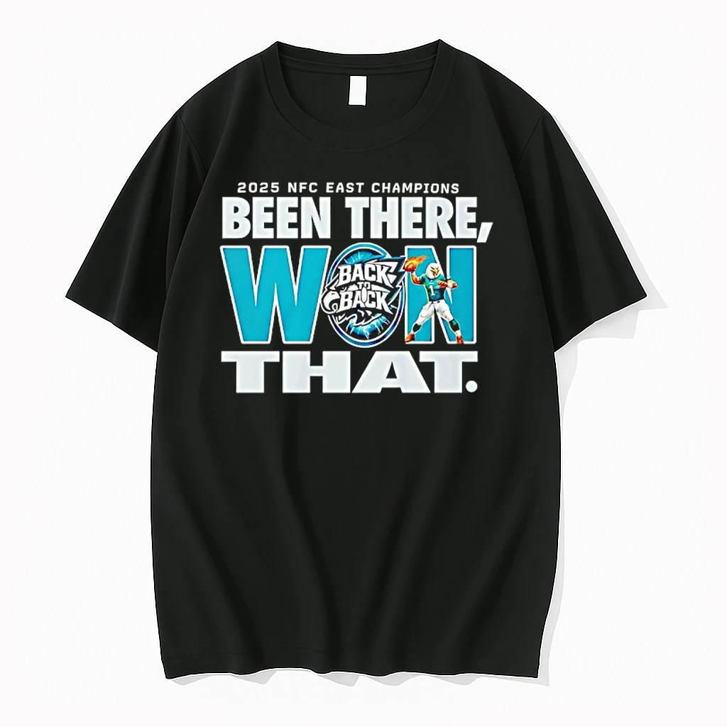 Philadelphia Eagles Football 2025 Nfc East Champions Been There Won That Back Back Shirts
